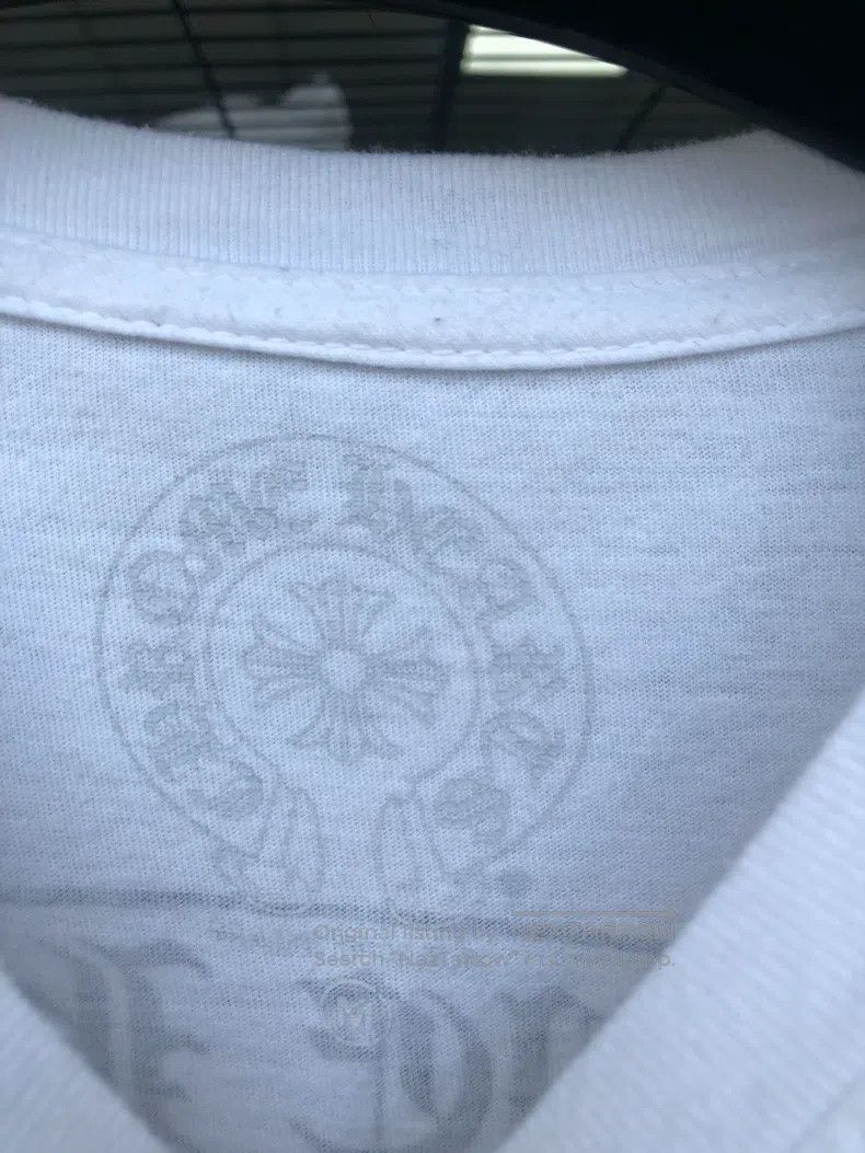 Chrome Hearts CHROME HEARTS Size M White short sleeves Size US M / EU 48-50 / 2 - 2 Thumbnail