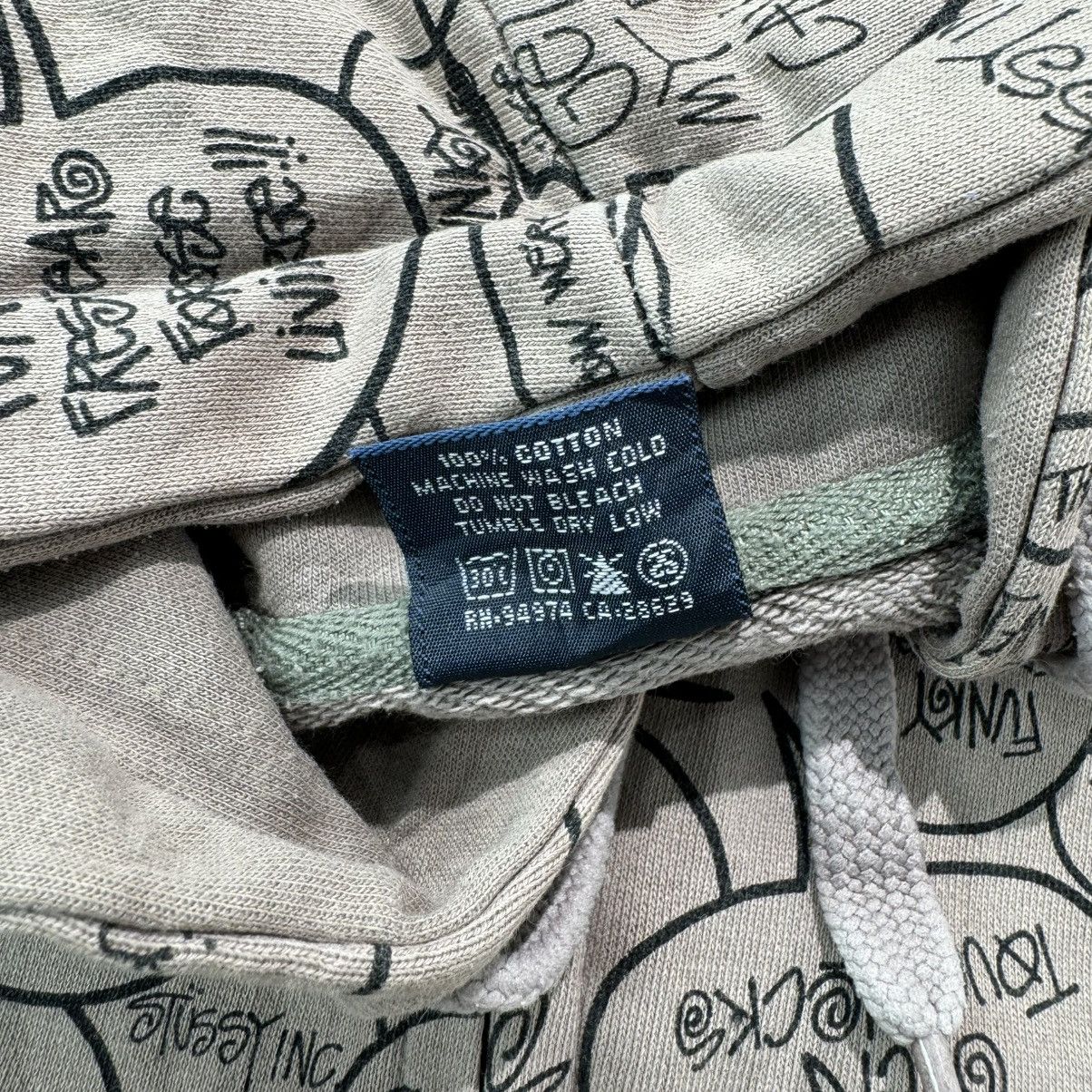 Stussy Stussy fullprint comics zip hoodie Size US XL / EU 56 / 4 - 7 Thumbnail