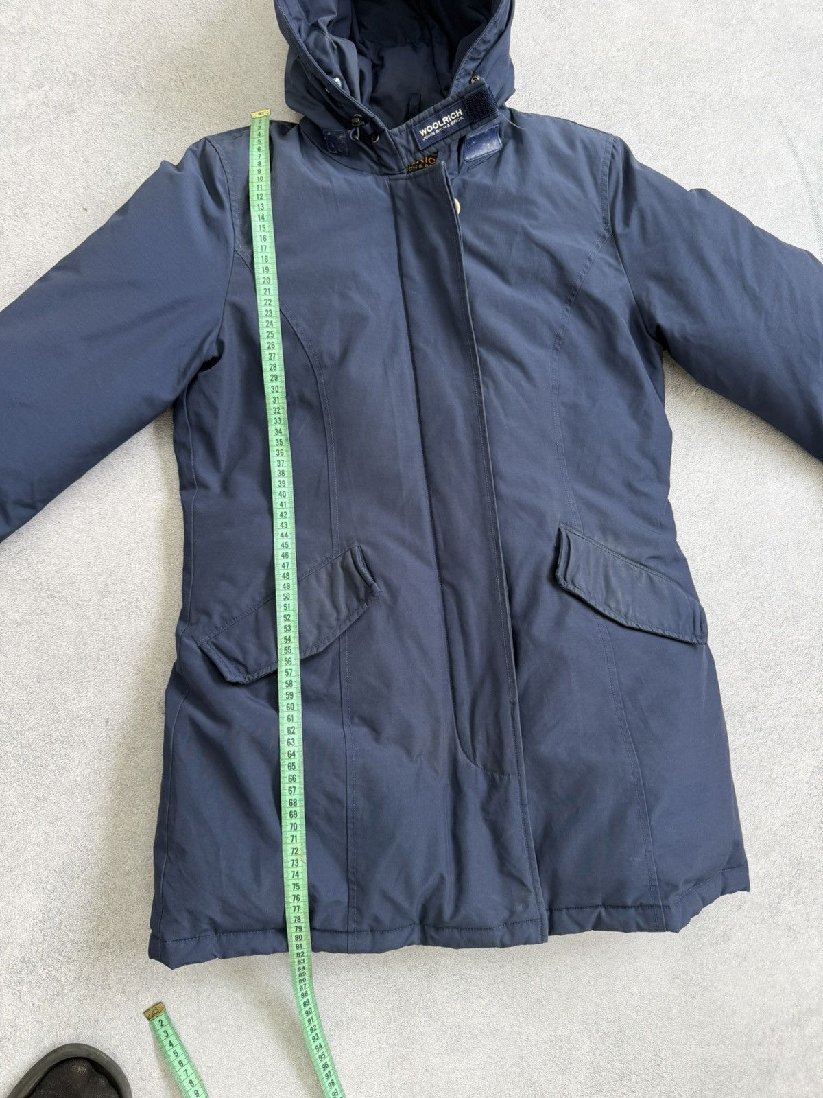 Goretex Woolrich Women Parka Jacket Size L Blue Size M / US 6-8 / IT 42-44 - 11 Thumbnail