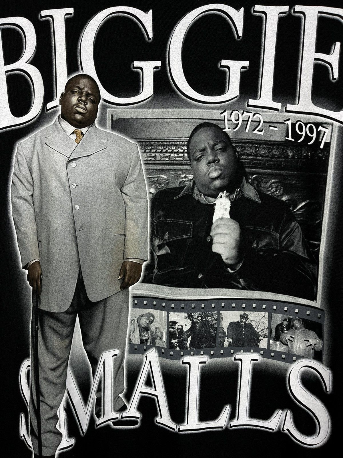 Rap Tees × Vintage Vintage Notorious BIG biggie rap tee 00’s Size US M / EU 48-50 / 2 - 7 Thumbnail