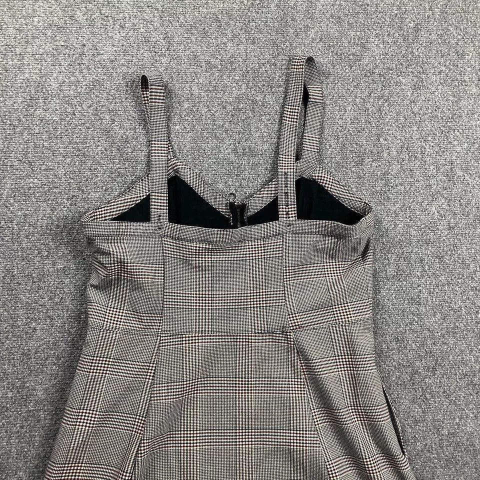 Abercrombie & Fitch Abercrombie & Fitch Dress Womens Large Midi Houndstooth Size L / US 10 / IT 46 - 7 Thumbnail