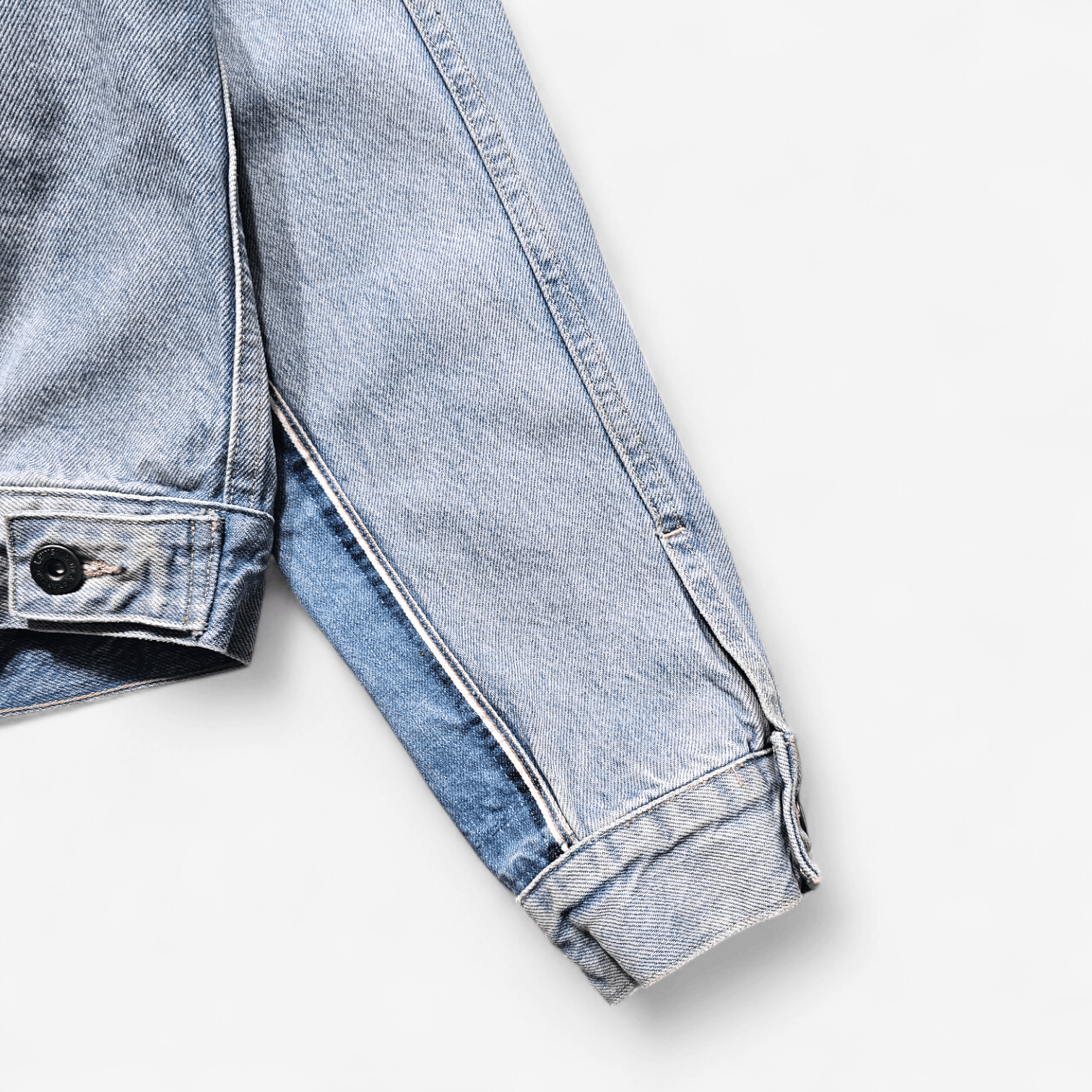Levi's Made & Crafted Levi's Made & Crafted Selvedge Patchwork Denim Jacket Size L / US 10 / IT 46 - 7 Thumbnail