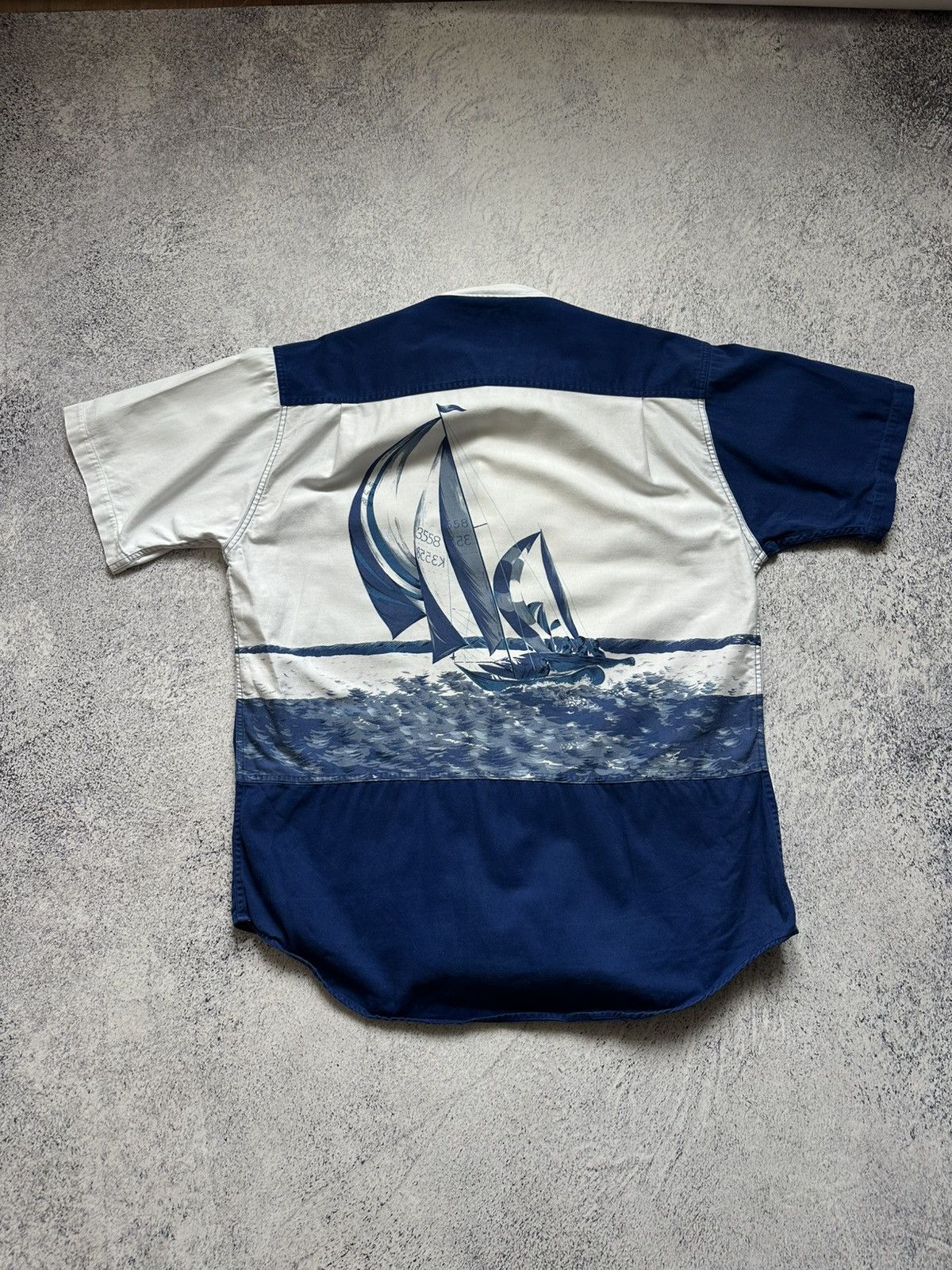 Chaps Ralph Lauren Vtg Chaps Ralph Lauren Yacht Sailing 90s Y2K Button Up Shirt Size US XL / EU 56 / 4 - 10 Thumbnail