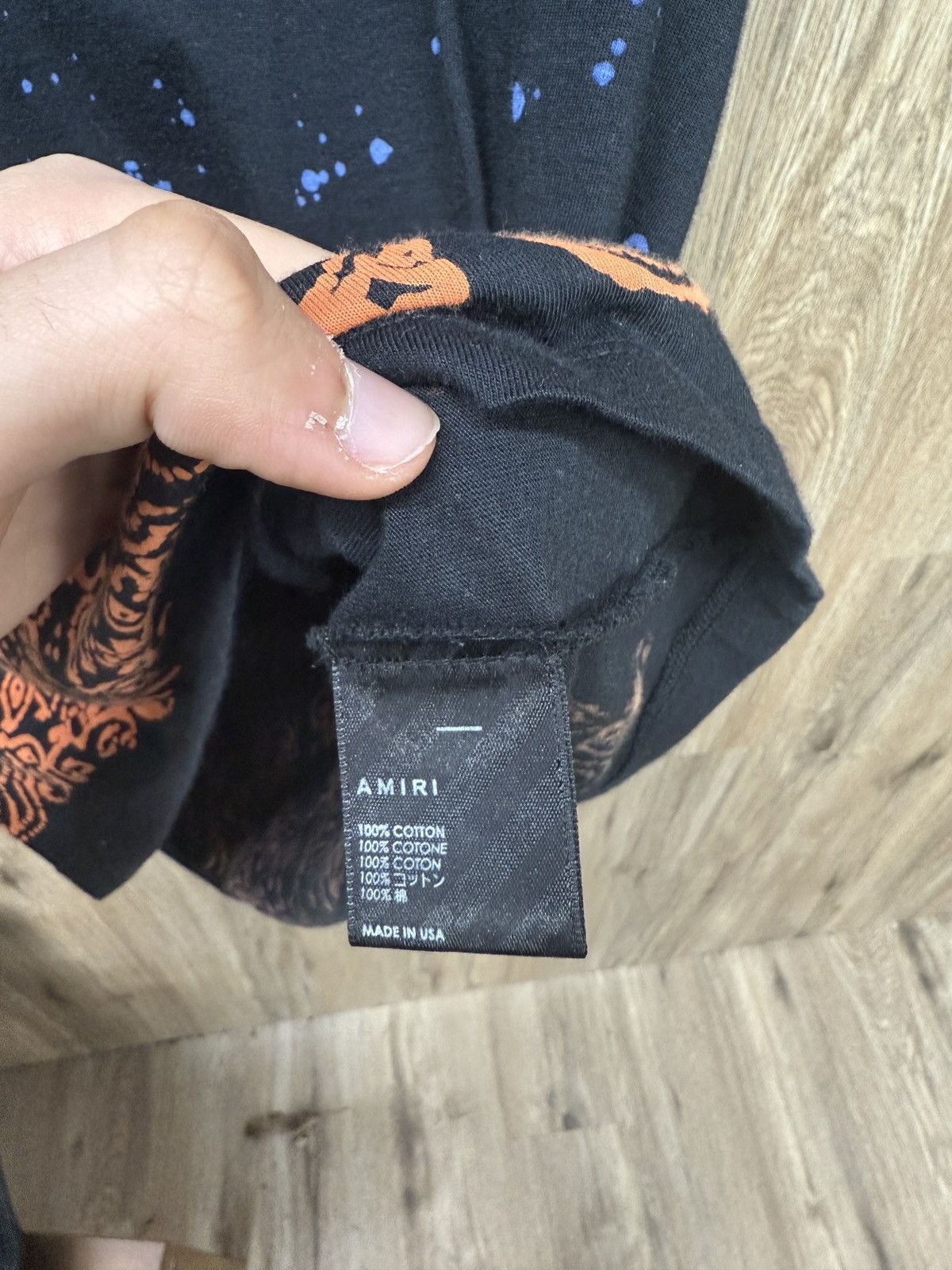 Amiri Amiri Nyc Colab Short Sleeve Size US S / EU 44-46 / 1 - 8 Thumbnail