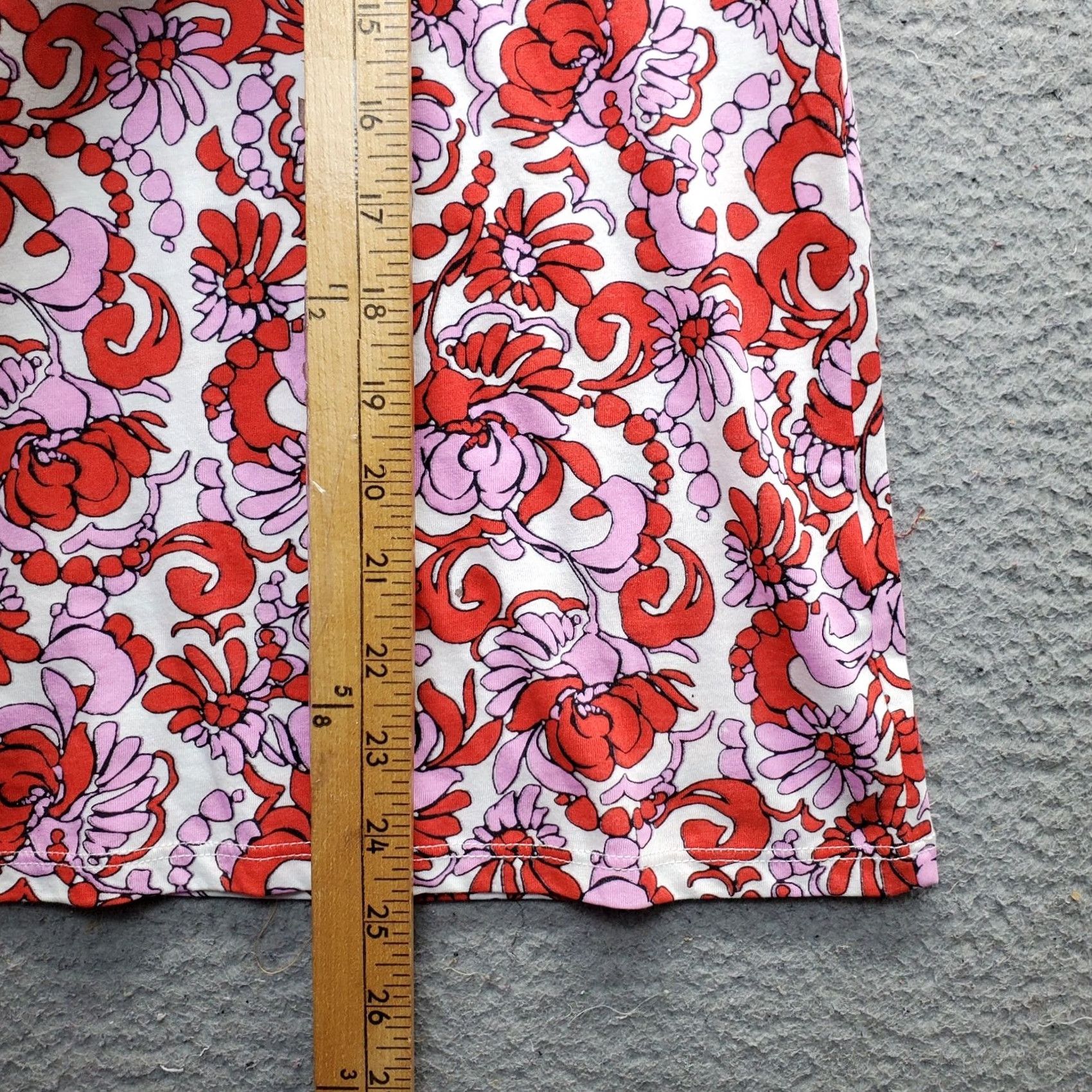 Trina Turk Trina Turk Blouse Shirt Womens Size M Floral Multicolor Short Sleeve Crew Neck Tunic Top Size M / US 6-8 / IT 42-44 - 3 Thumbnail