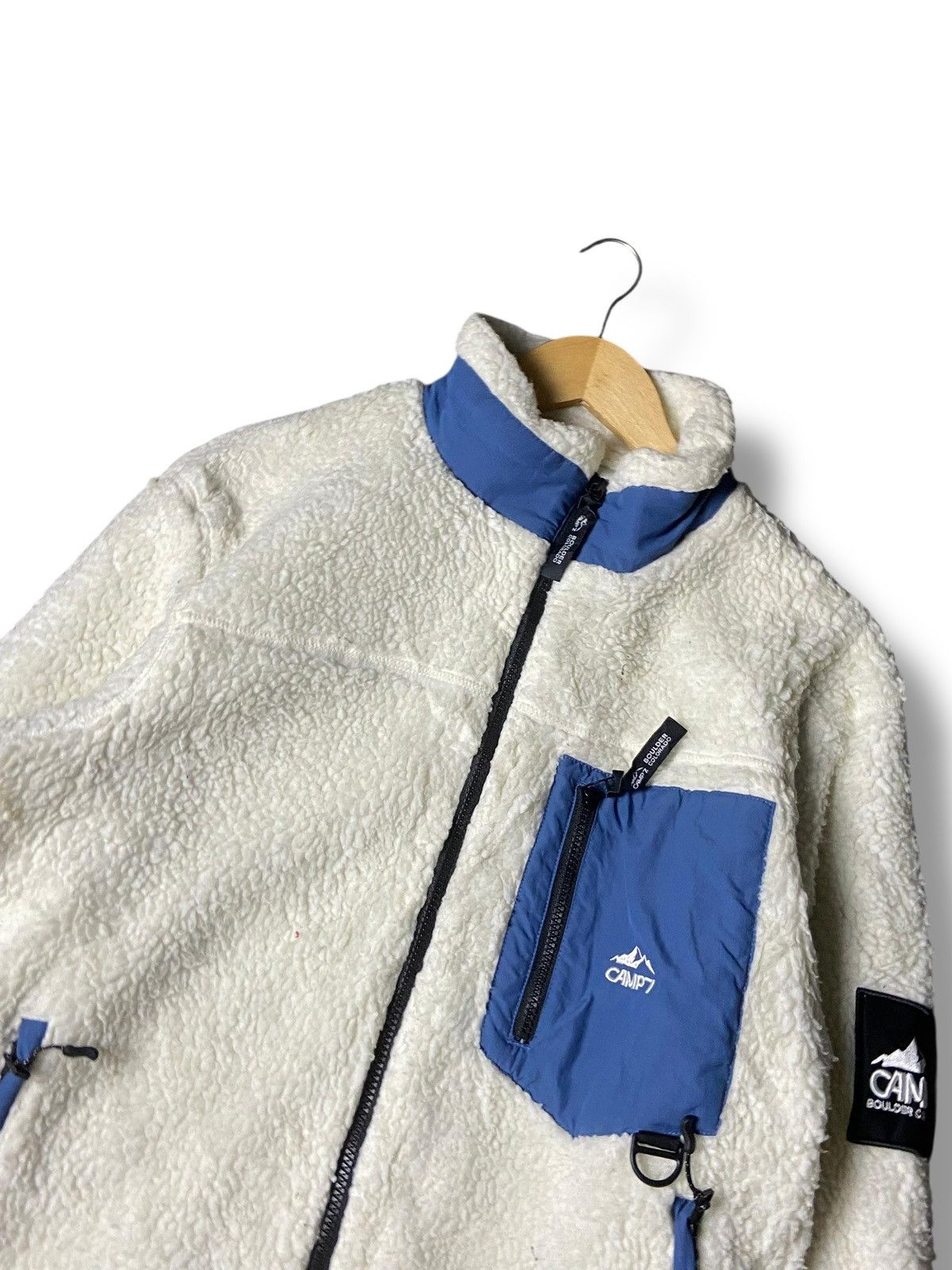 Japanese Brand Camp7 Sherpa Fleece Outdoor Jacket (160) Size US M / EU 48-50 / 2 - 6 Thumbnail