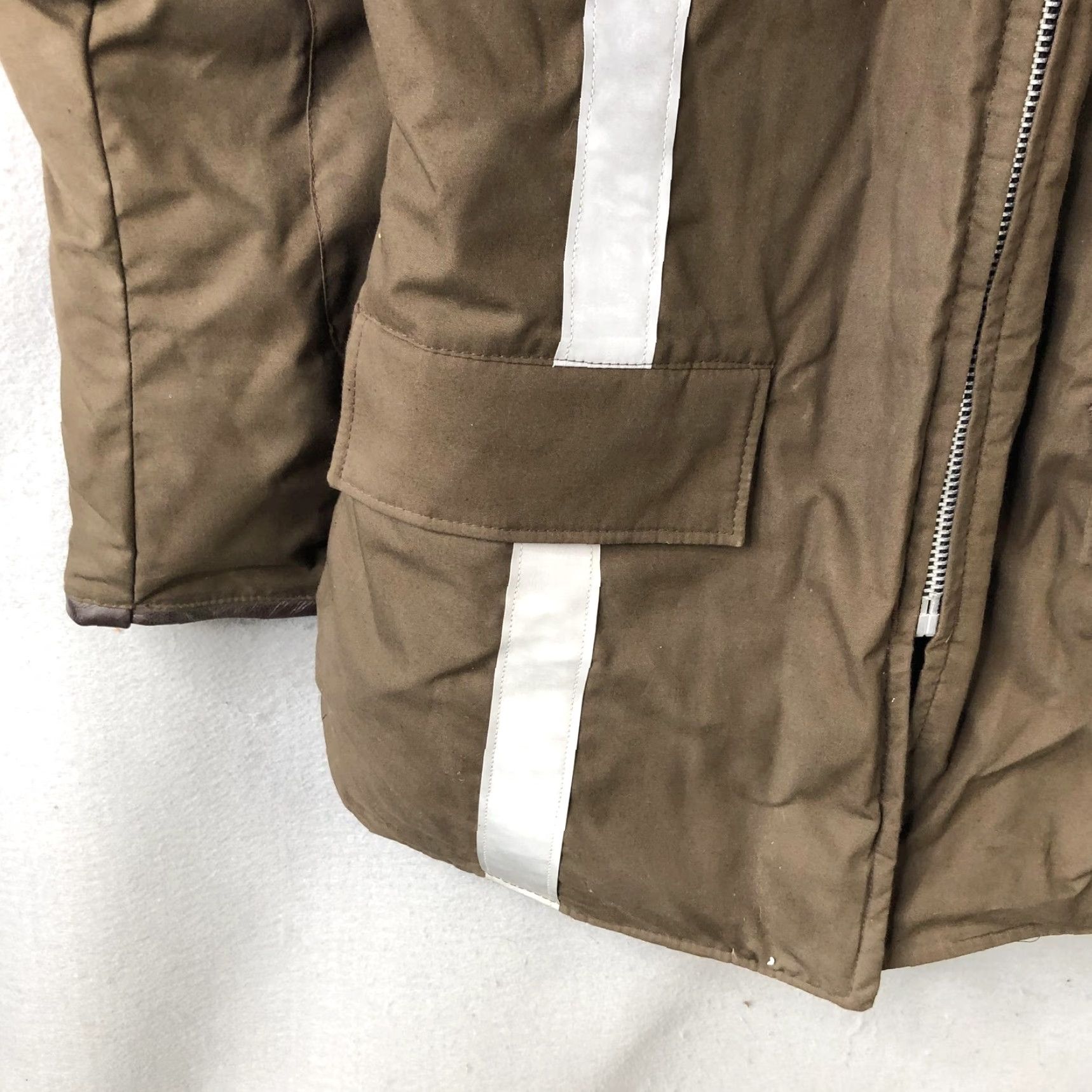 Vintage VINTAGE Butwin Jacket Mens 42 Brown Reflective Hooded Parka Allied 70s Size US XS / EU 42 / 0 - 6 Thumbnail