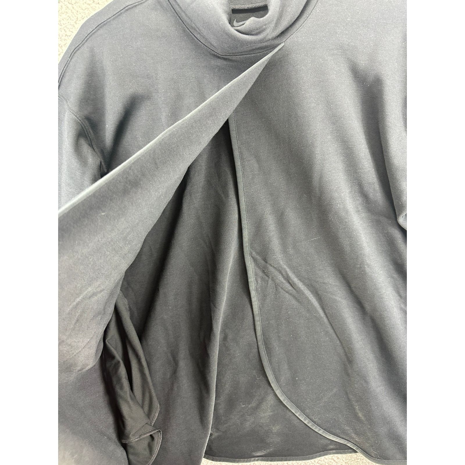 Nike Nike Maternity Sweatshirt Womens Extra Small Black Pregnancy Size XS / US 0-2 / IT 36-38 - 10 Thumbnail
