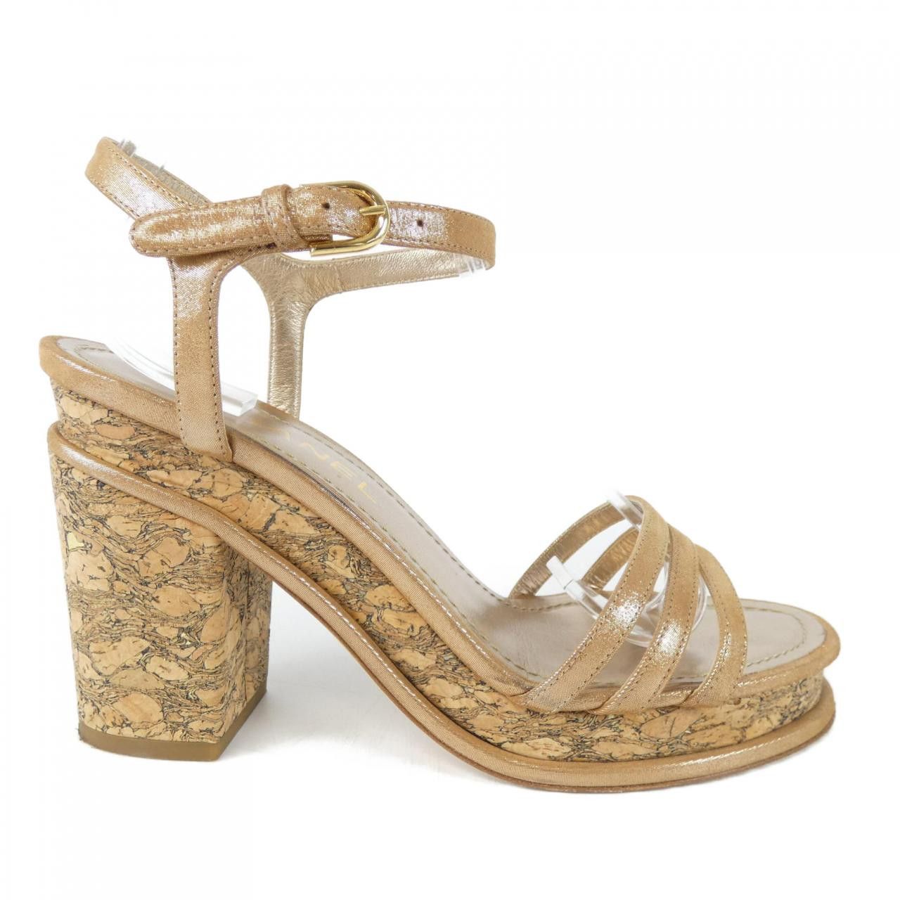 Chanel Chanel Chanel Sandals Leather Shoes DUTY FREE for USA Size ONE SIZE - 1 Thumbnail