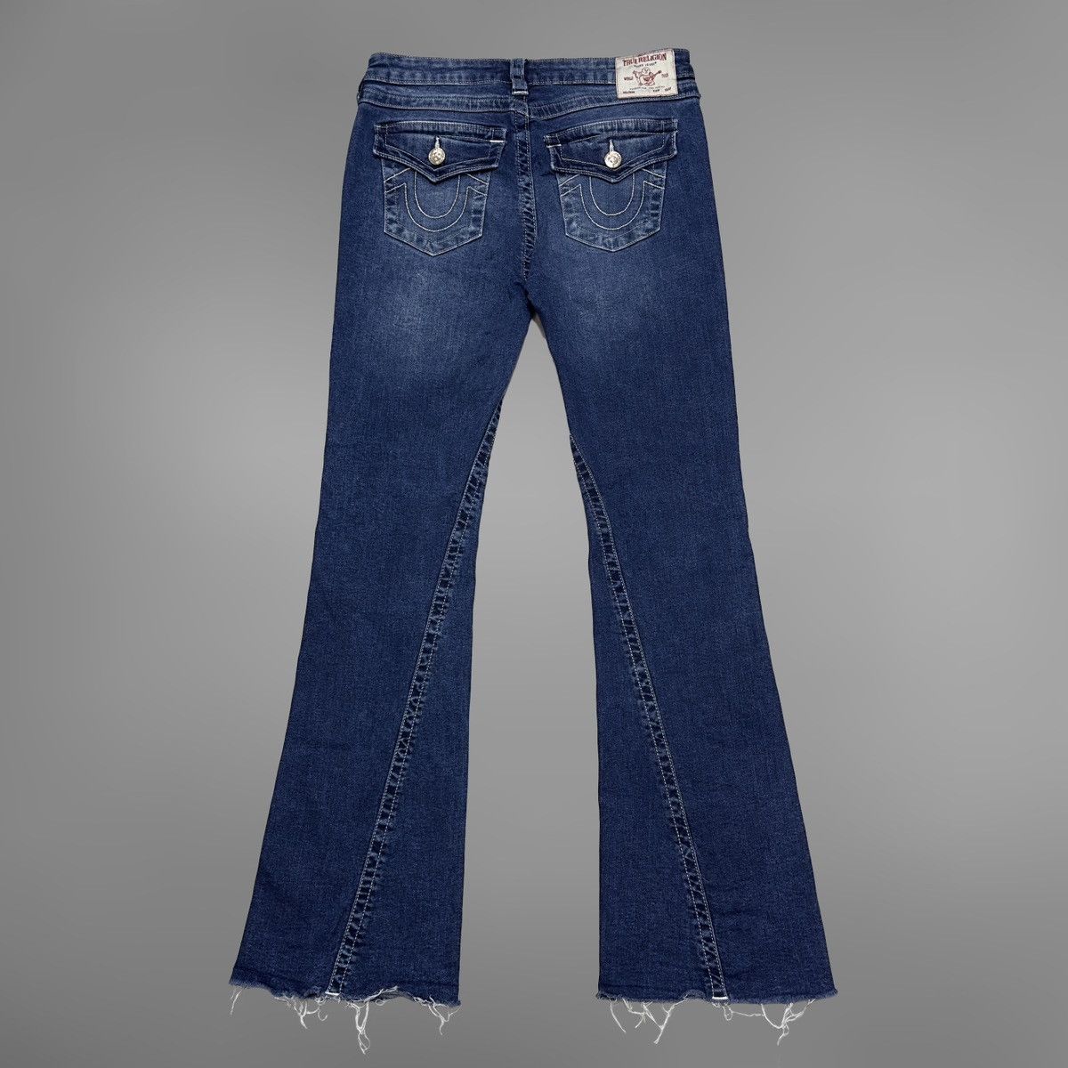 True Religion True Religion Joey mid rise flare y2k denim Size 28" / US 6 / IT 42 - 1 Thumbnail