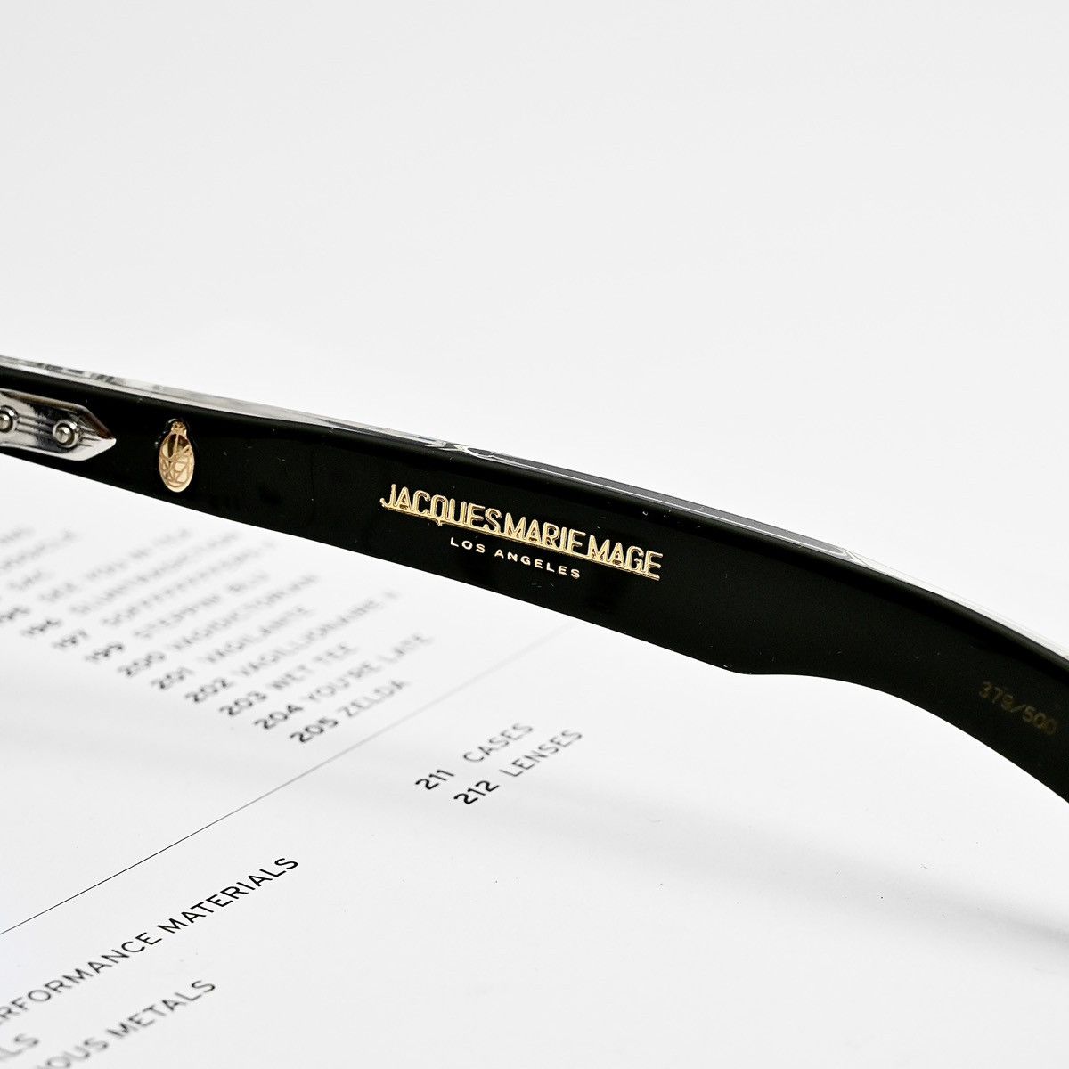 Jacques Marie Mage JACQUES MARIE MAGE JMM ZEPHIRIN 44 SUNGLASSES Size ONE SIZE - 10 Thumbnail
