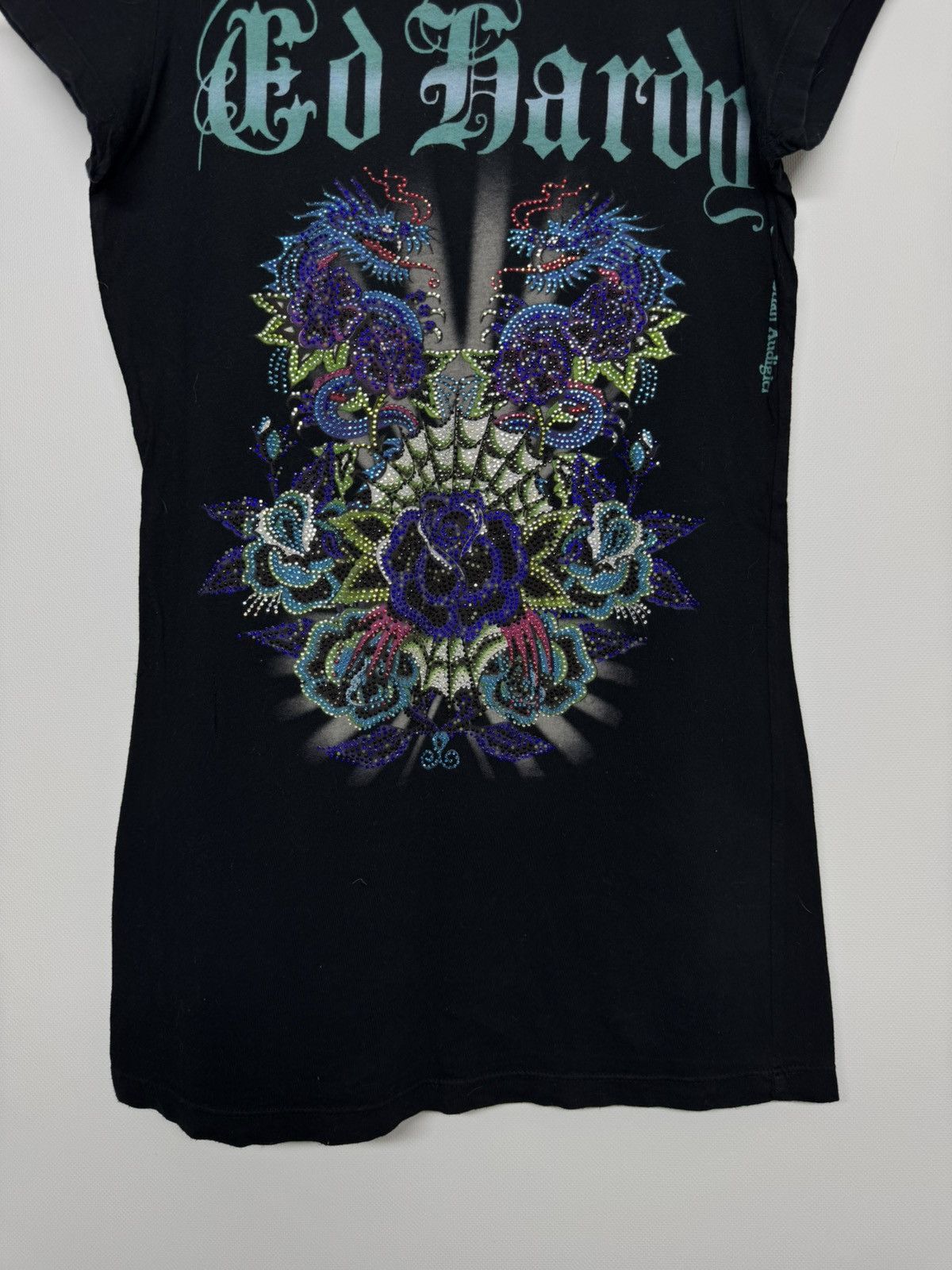 Ed Hardy RARE ED HARDY DOUBLE LOGO T-SHIRT Size M / US 6-8 / IT 42-44 - 9 Thumbnail