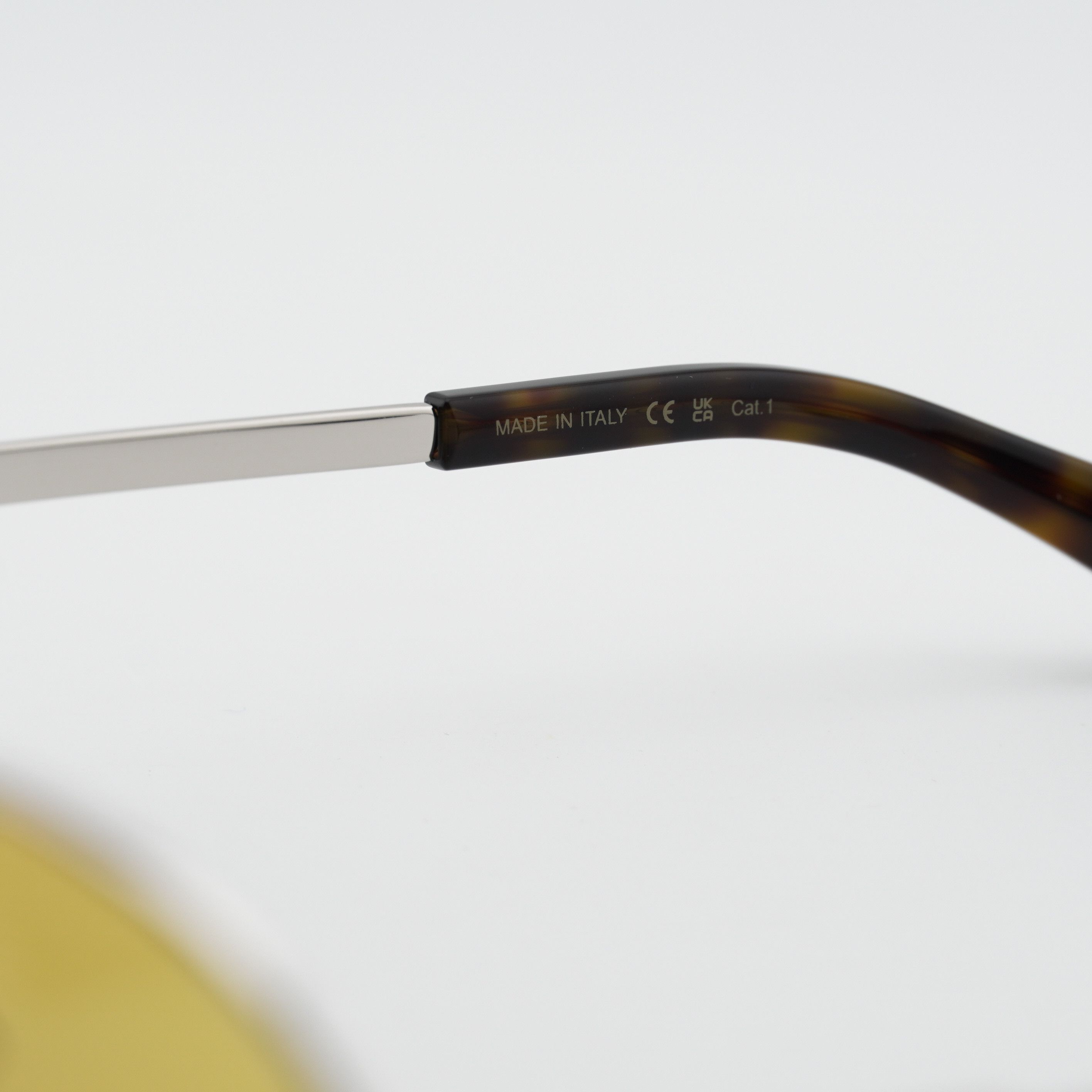 Bottega Veneta Bottega Veneta BV1470S 003 Sunglasses Silver Oval Frame Size ONE SIZE - 5 Thumbnail