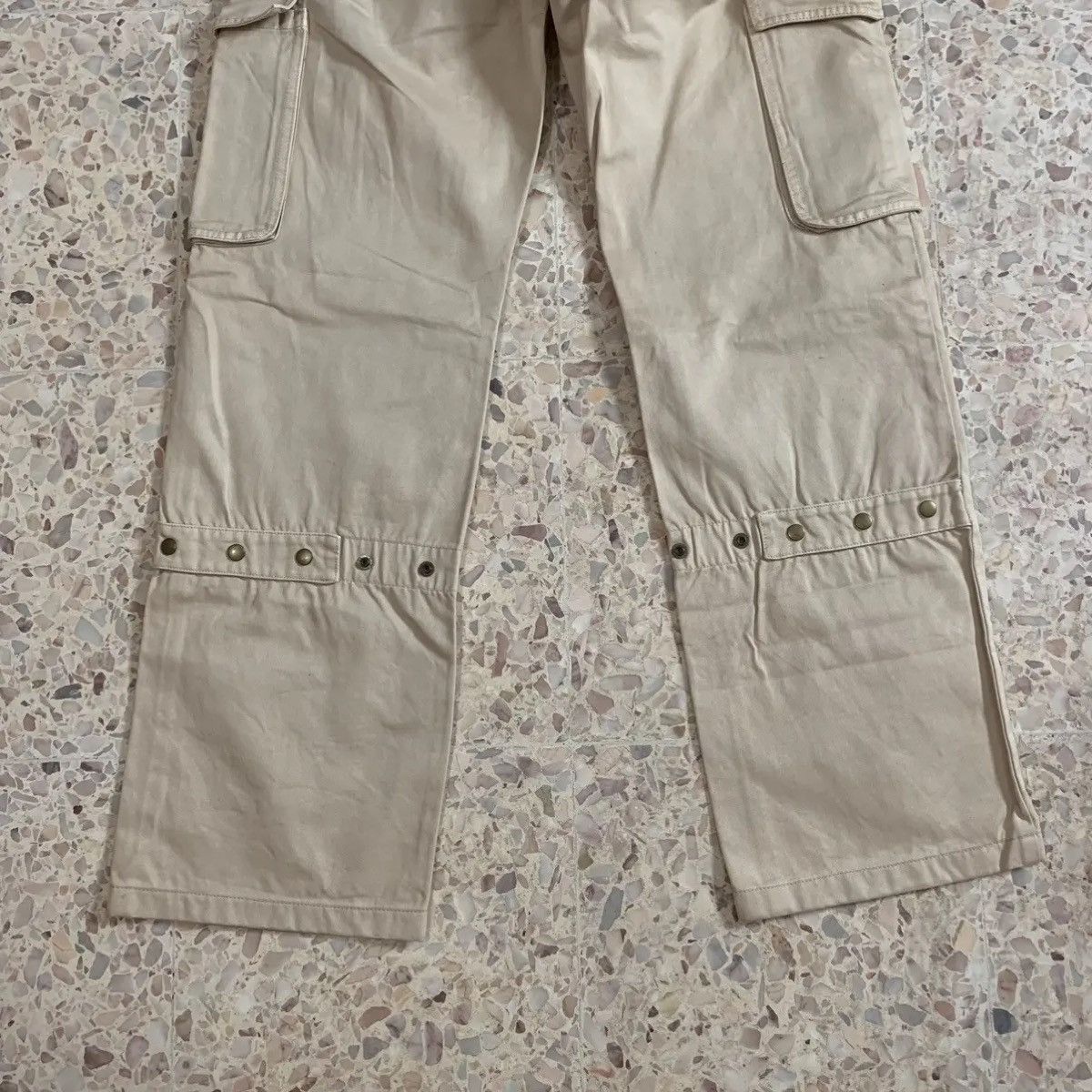 Beauty Beast MEN’s MELROSE UTILITY 31x31 PARACHUTE STUDDED TROUSERS CARGO Size US 31 - 10 Thumbnail