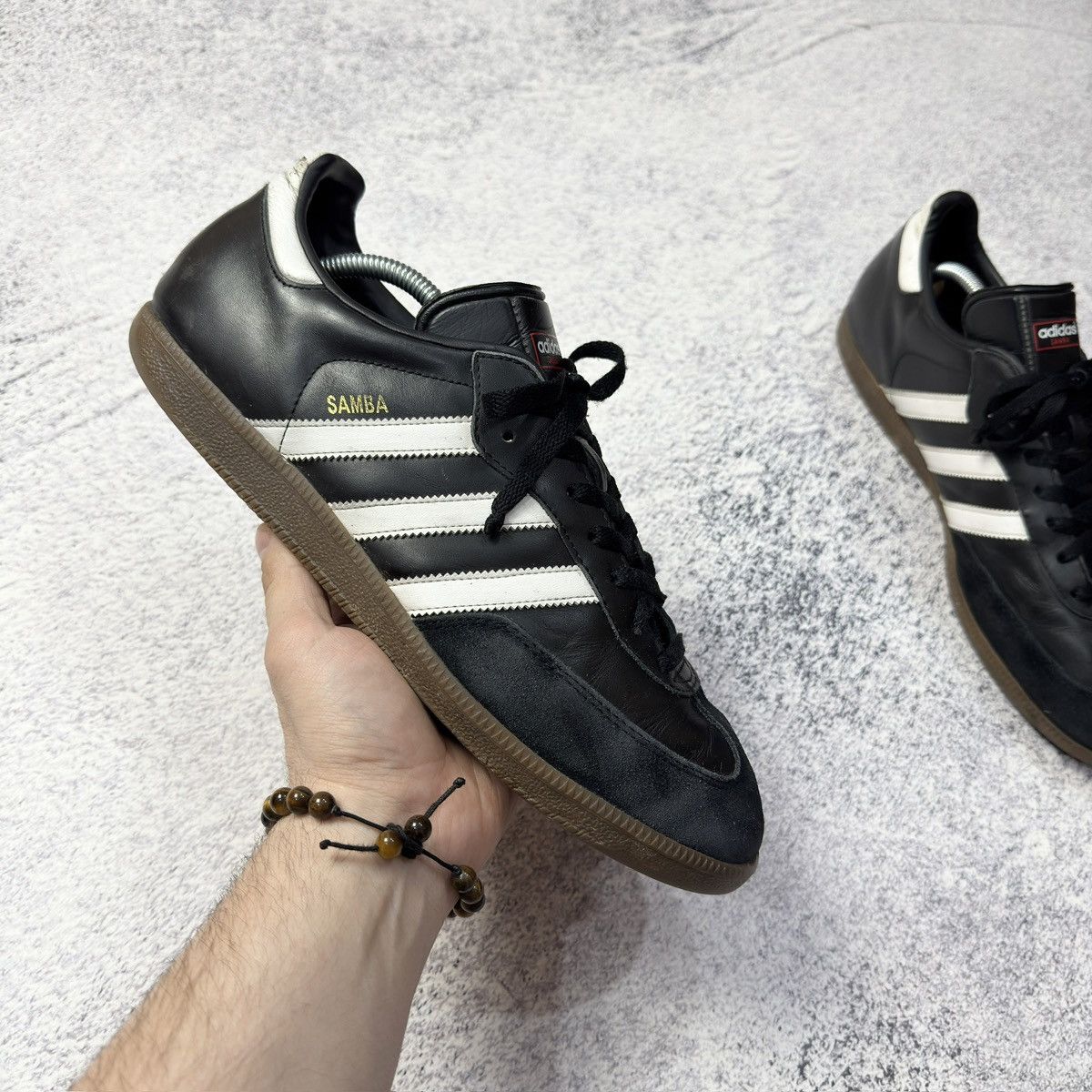 Adidas × Vintage Adidas Samba Black/White US12 UK11.5 EU46 JP30 Size US 12 / EU 45 - 3 Thumbnail
