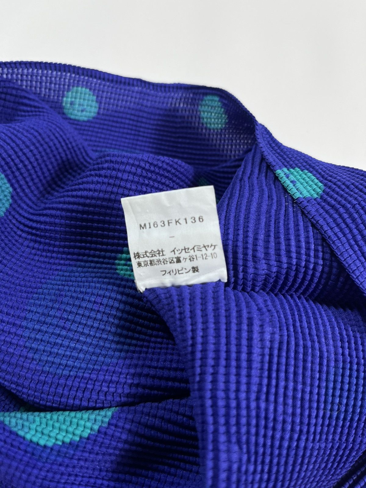 Pleats Please Issey Miyake ISSEY MIYAKE ME POLKA PLEATS BLOUSE Size ONE SIZE - 4 Thumbnail