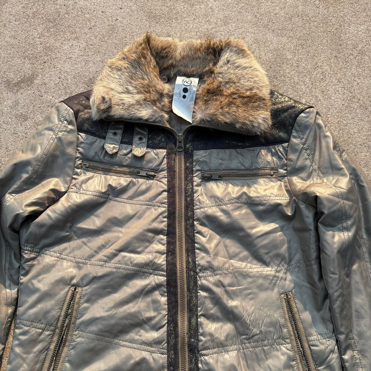 Le Grande Bleu (L.G.B.) Japanese Bondage Fur Vkei Jacket ASM LGB Inspired Size US M / EU 48-50 / 2 - 7 Thumbnail