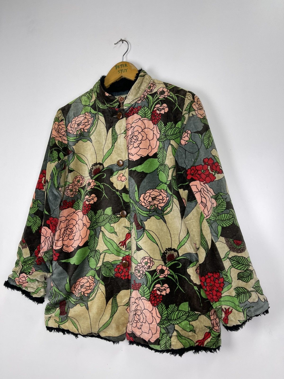 Vintage Amina Brand Floral Jacket Size US S / EU 44-46 / 1 - 4 Thumbnail