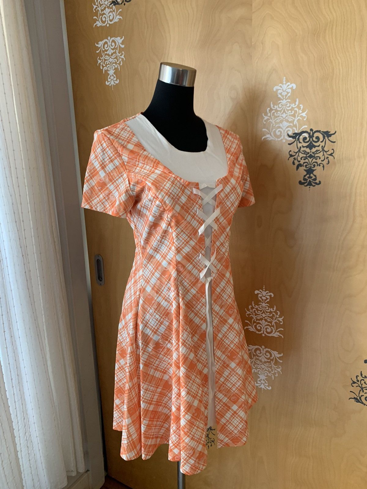 Vintage Vintage 90s Mini Summer Dress Japan Designer Size S / US 4 / IT 40 - 4 Thumbnail