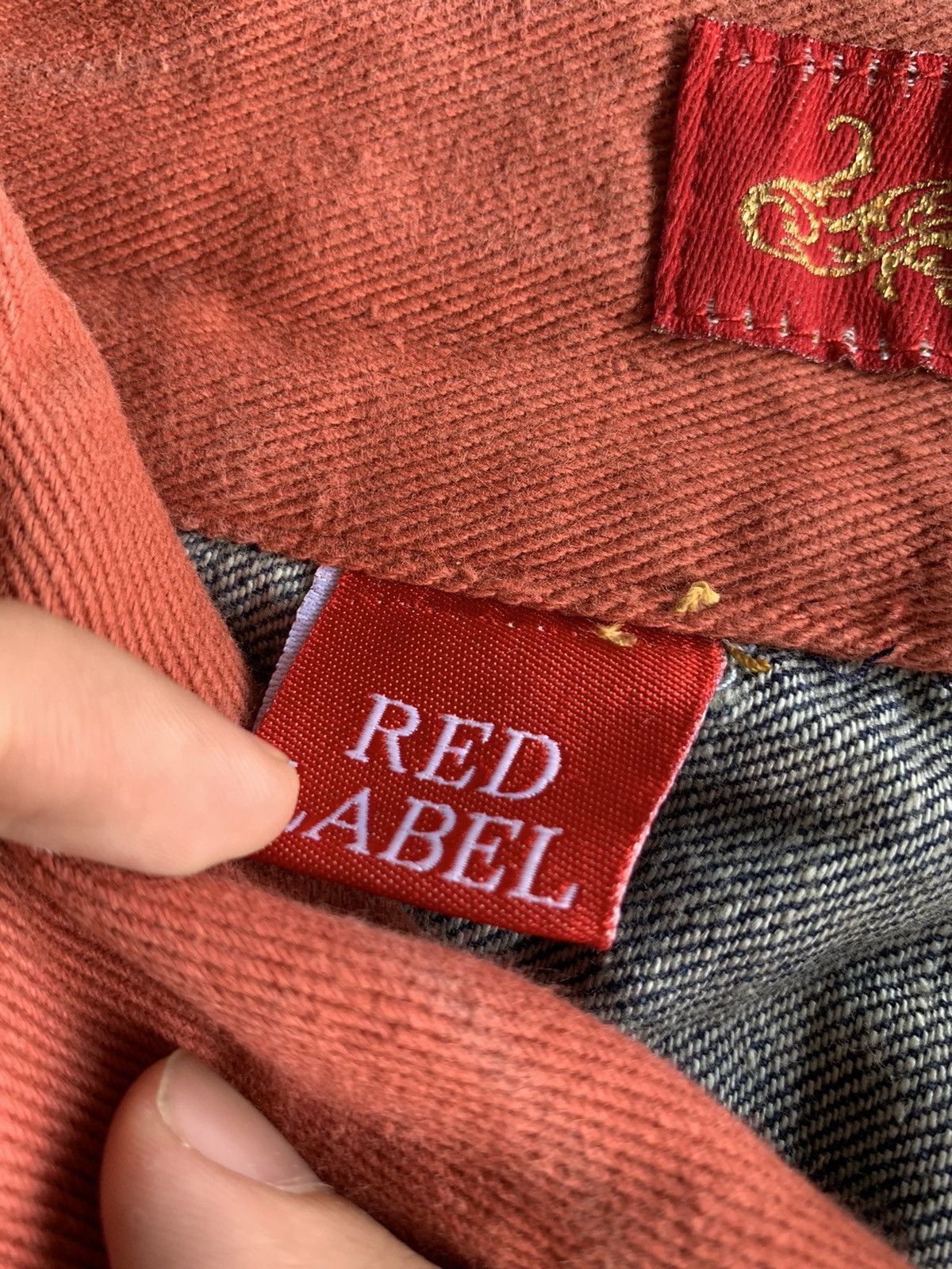 Tornado Mart FLARE RED PEPPER JAPANESE PUNK STYLE DISTRESSED DENIM🌈☠️ Size US 30 / EU 46 - 20 Thumbnail