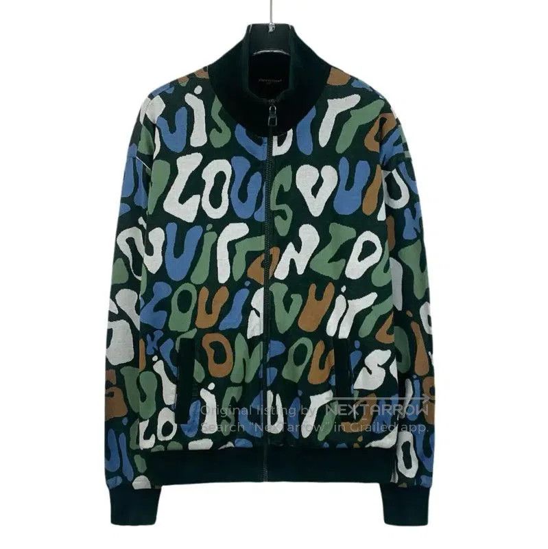 Louis Vuitton Louis Vuitton Women's Colorful Cotton Jacket . Size L / US 10 / IT 46 - 1 Thumbnail