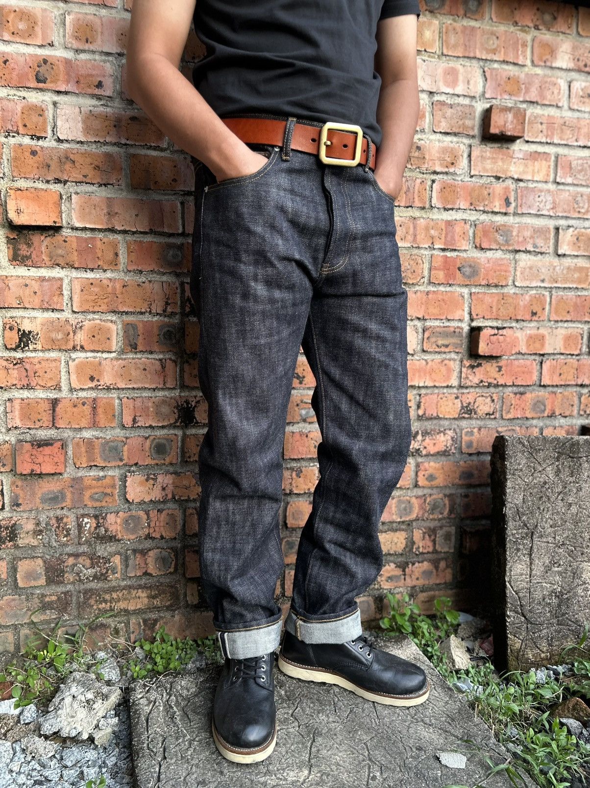 Other 19.8 OZ Denim Selvedge by Azy jeans & Co inspired by Samurai Size US 34 / EU 50 - 1 Thumbnail