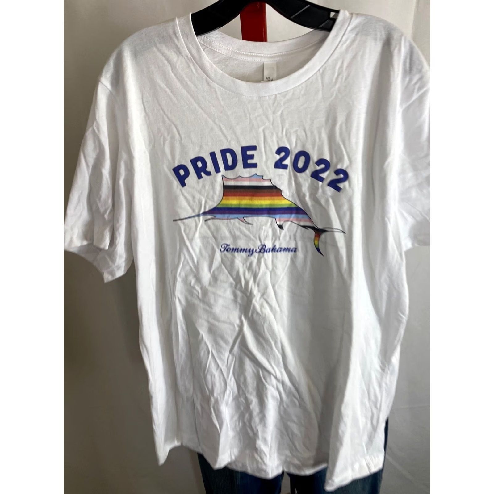 Vintage Canvas Tommy Bahama Pride 2022 Promo TEE Shirt Extra Large Size US XL / EU 56 / 4 - 2 Thumbnail