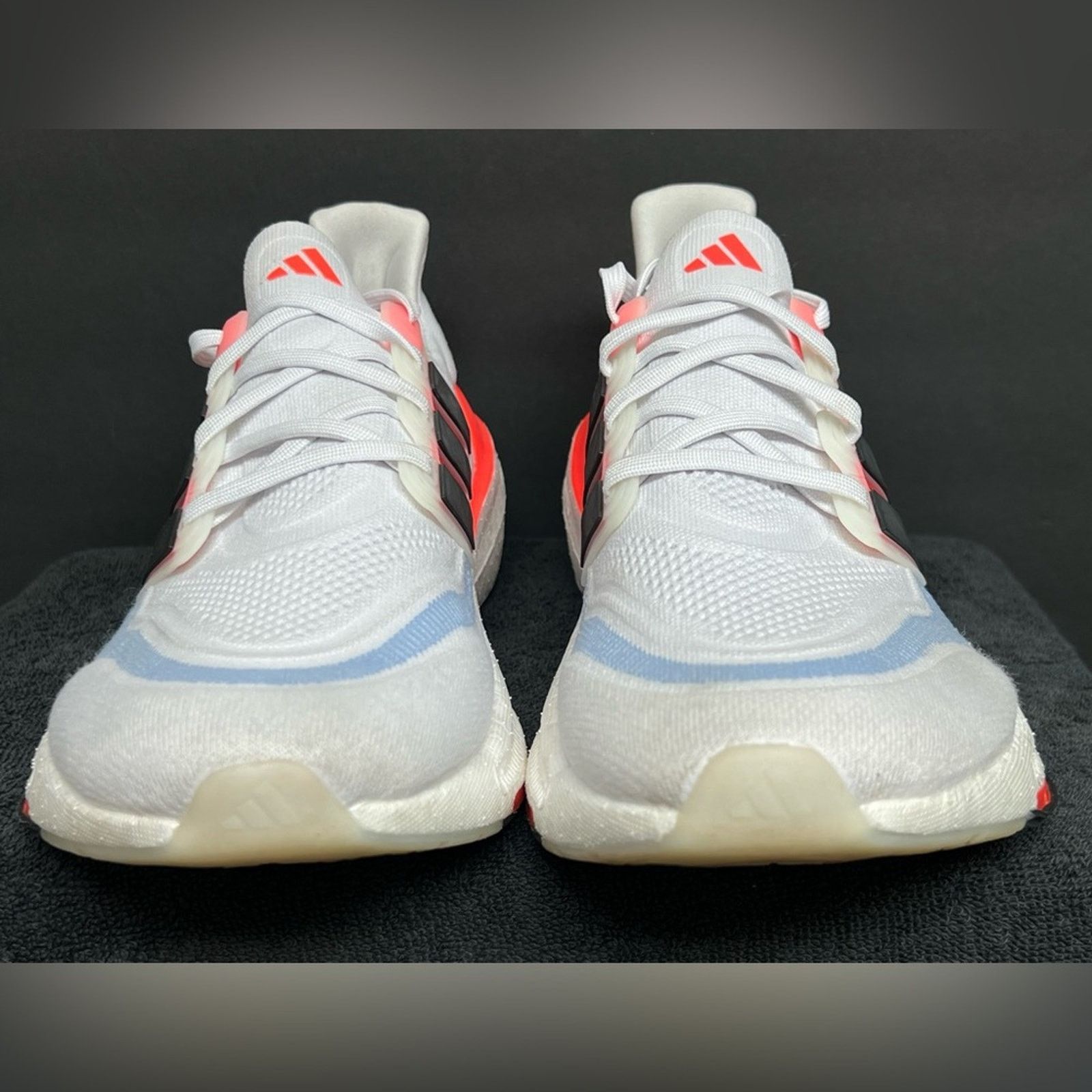 Adidas Adidas UltraBoost Men's White Black Solar Red Running Shoes Size US 13 / EU 46 - 5 Thumbnail