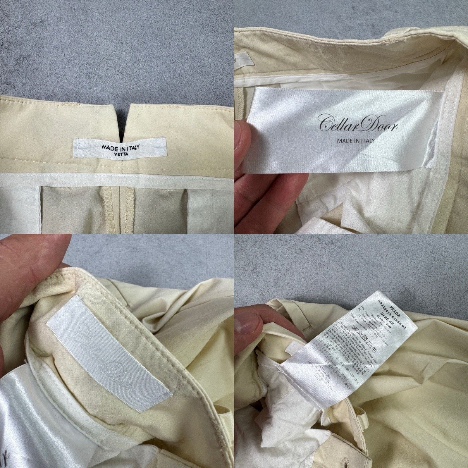 Japanese Brand Cellar Door Frida Womens Pants Size 42 Brige Baggy Size 28" / US 6 / IT 42 - 22 Thumbnail
