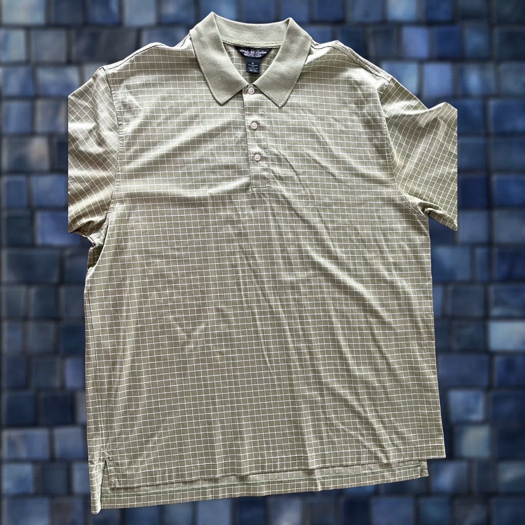 Brooks Brothers VINTAGE Brooks Brothers Country Club Golf Polo Shirt Mens XL Green 100% Cotton Knit Moisture Wicking Breathable Lightweight Logo Performance Polo Golf Size US XL / EU 56 / 4 - 1 Thumbnail