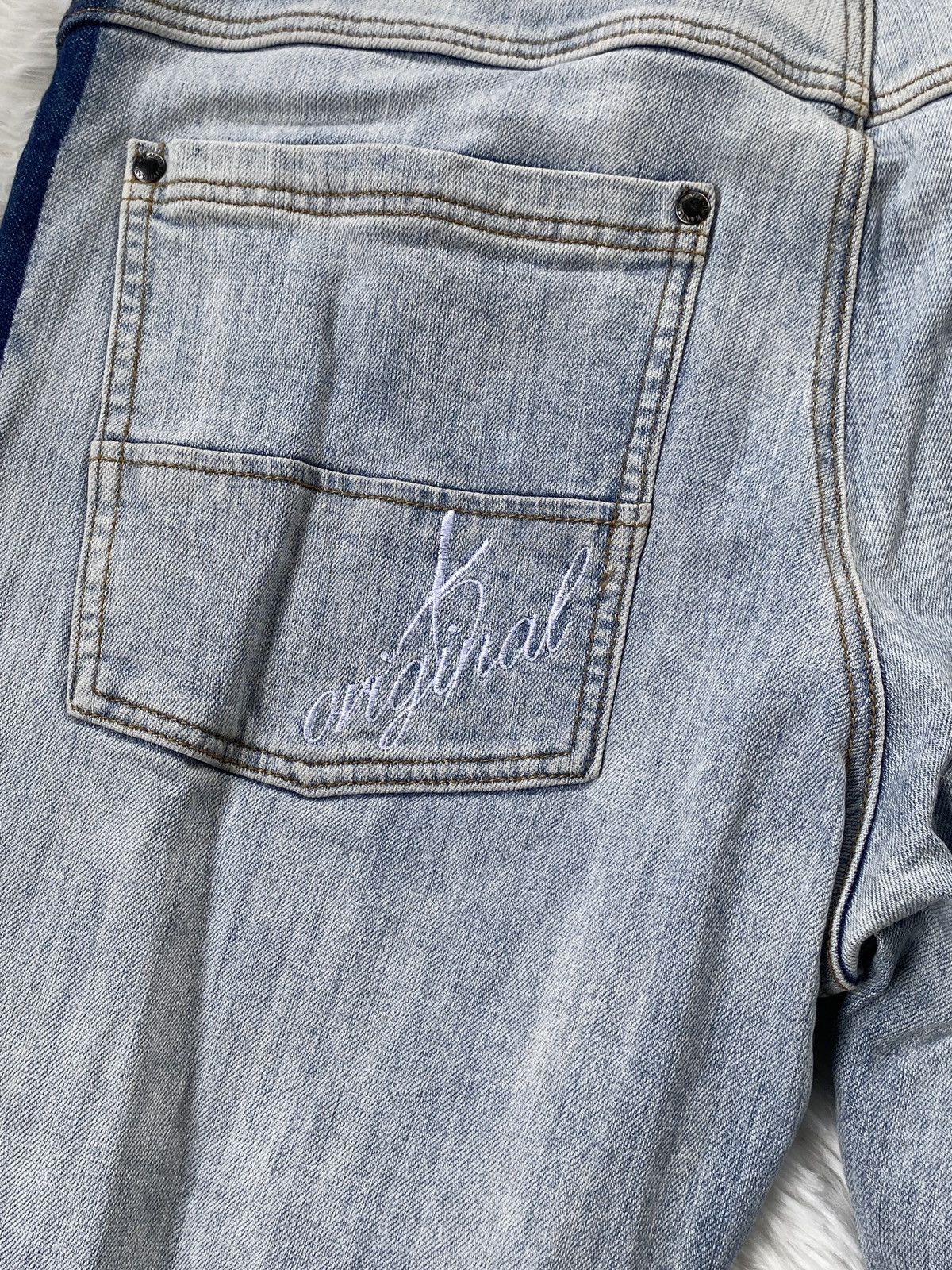 Karl Kani 🔥BINDING NOW🔥 Distressed Karl Kani denim streetwear Size US 36 / EU 52 - 13 Thumbnail