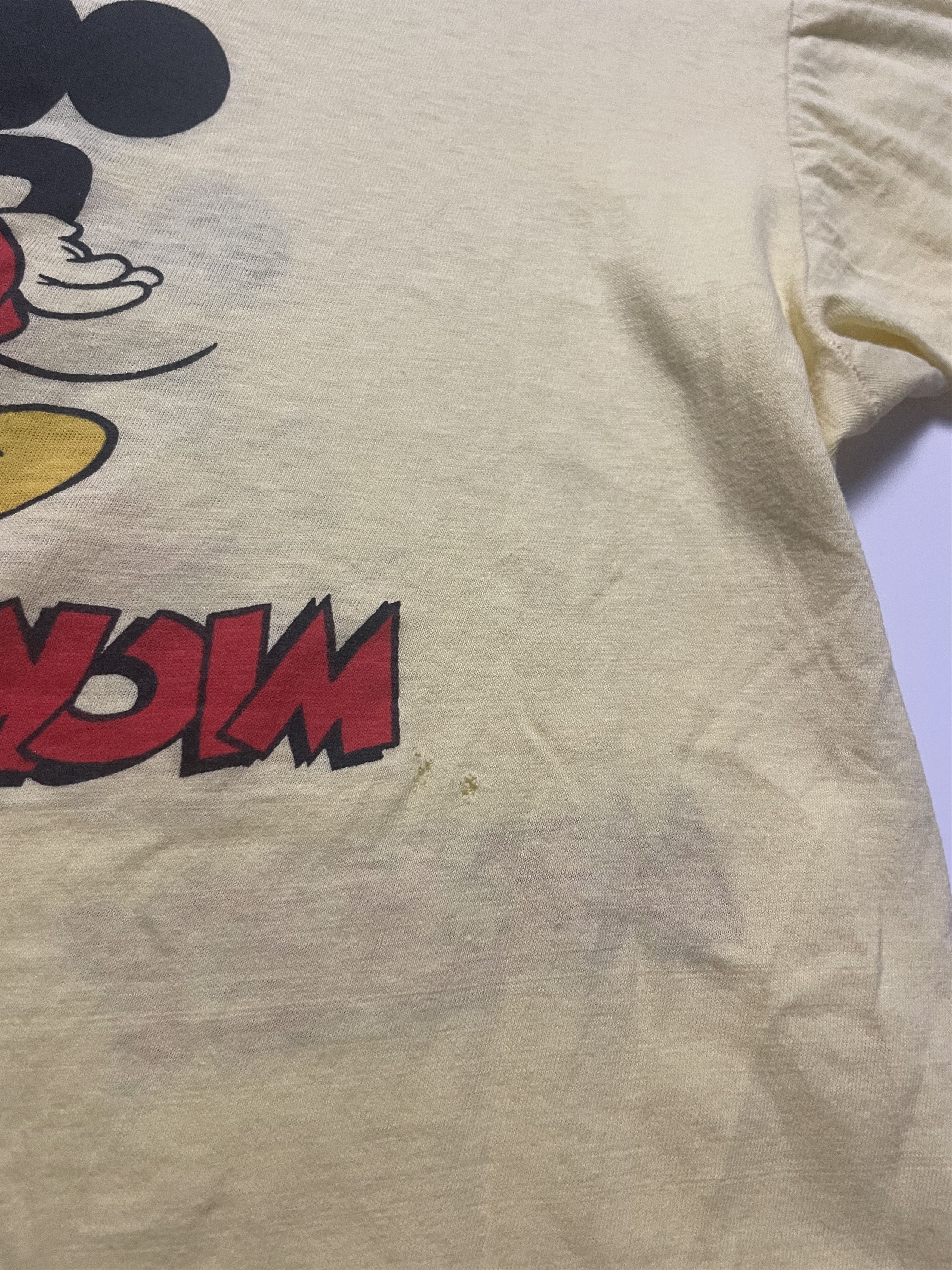 Vintage Vintage Mickey Mouse Disney 80s 90s Shirt Size US S / EU 44-46 / 1 - 6 Thumbnail