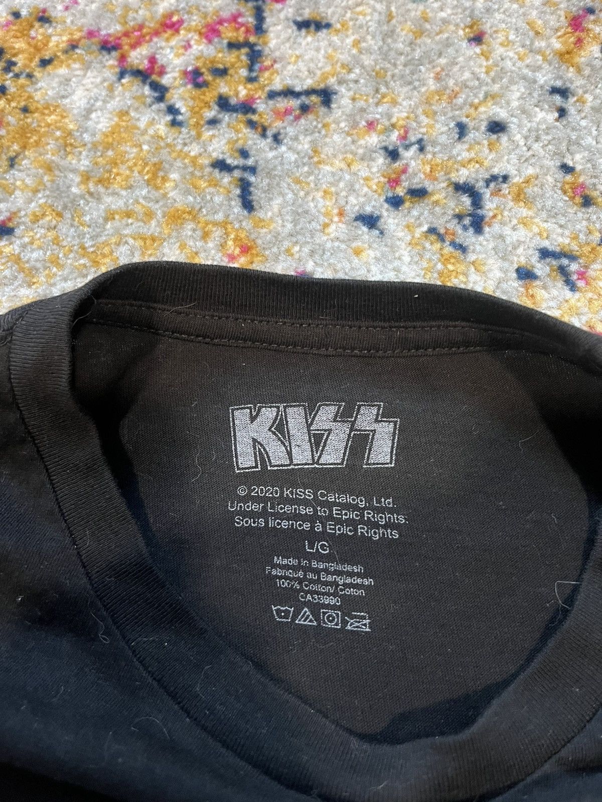 Vintage Kiss Shirt Large Size US L / EU 52-54 / 3 - 3 Thumbnail