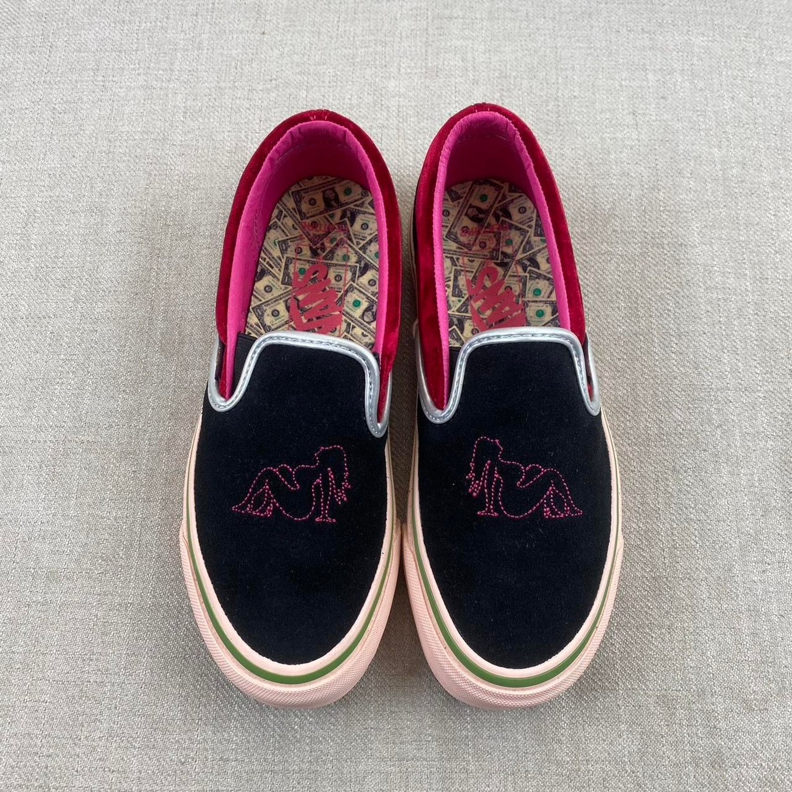 Vans 2018 Vans x Feature Slip On “Sinners Club” Size US 5 / IT 35 - 1 Thumbnail