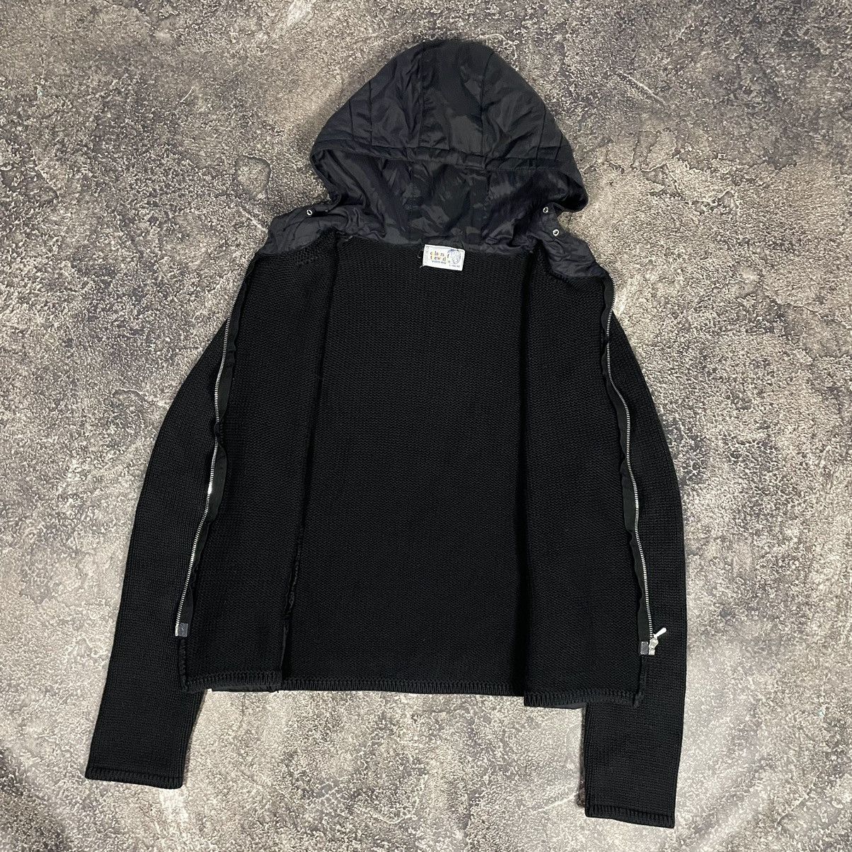 Hysteric Glamour Vintage Knitted Gothic Avant Garde Zip Hoodie Size L / US 10 / IT 46 - 10 Thumbnail