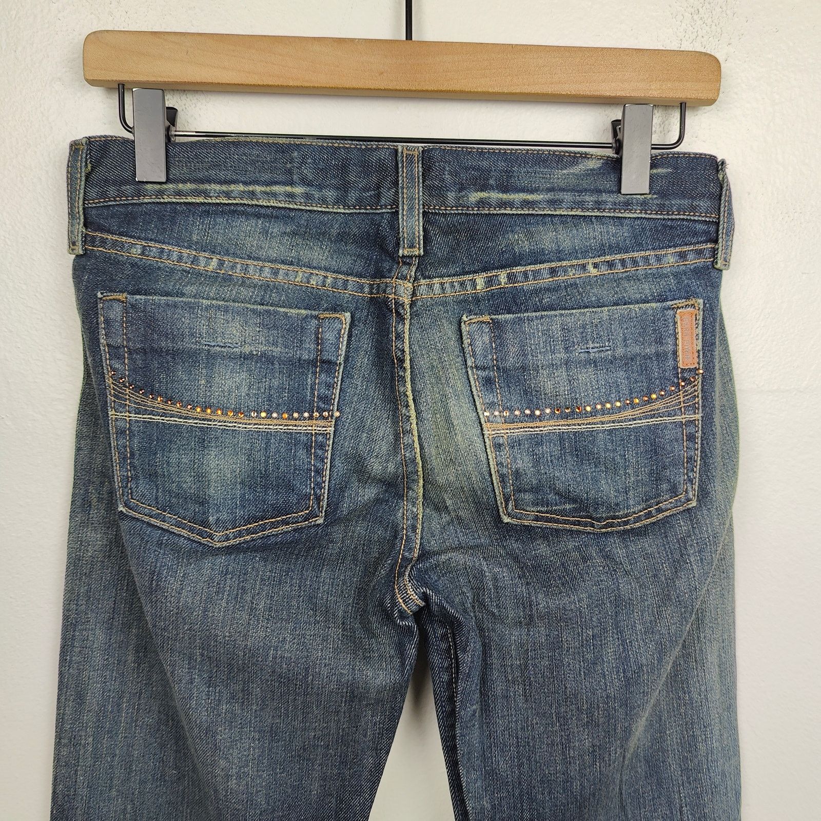 Abercrombie & Fitch Vintage Ezra Fitch Abercrombie & Fitch Flare Jeans 25 Size 25" / US 0 / IT 36 - 4 Thumbnail