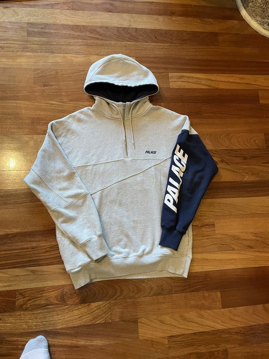 超歓迎 palace Large Size HOOD Marl Palace skateboards GREY metric