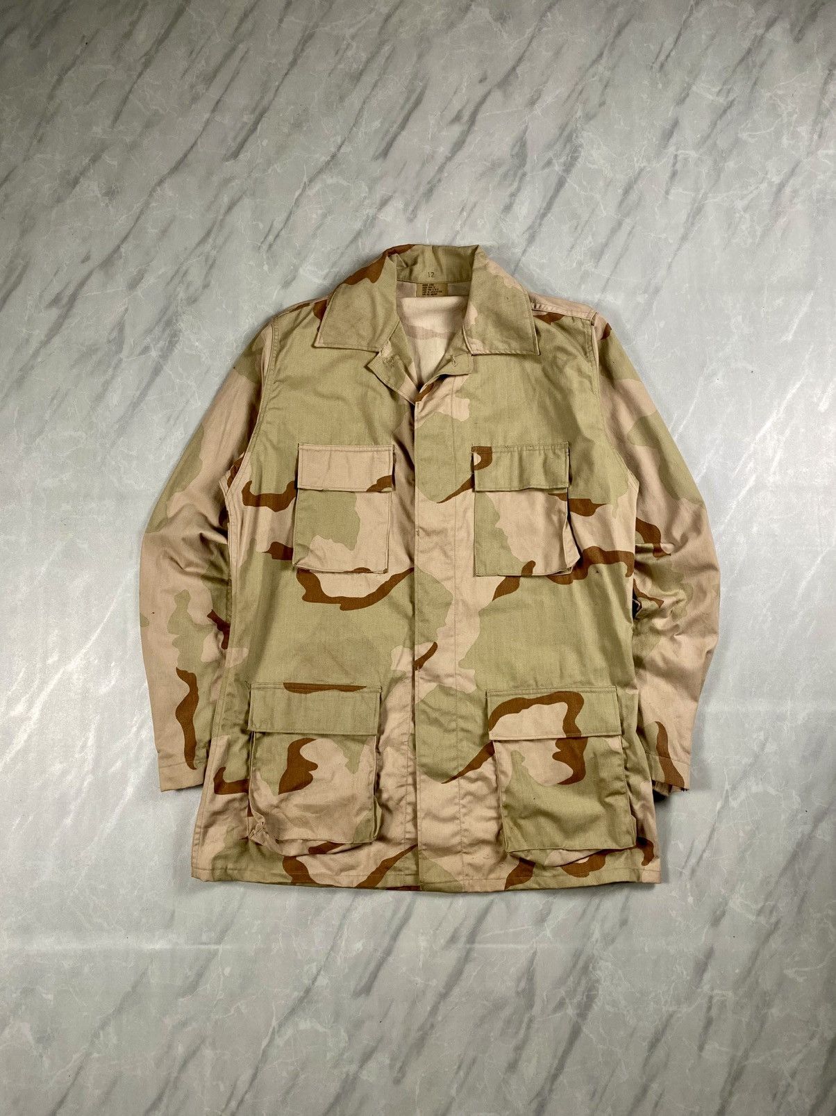 Japanese Brand Rare Vintage Army Camo Military Jacket Size US L / EU 52-54 / 3 - 1 Thumbnail
