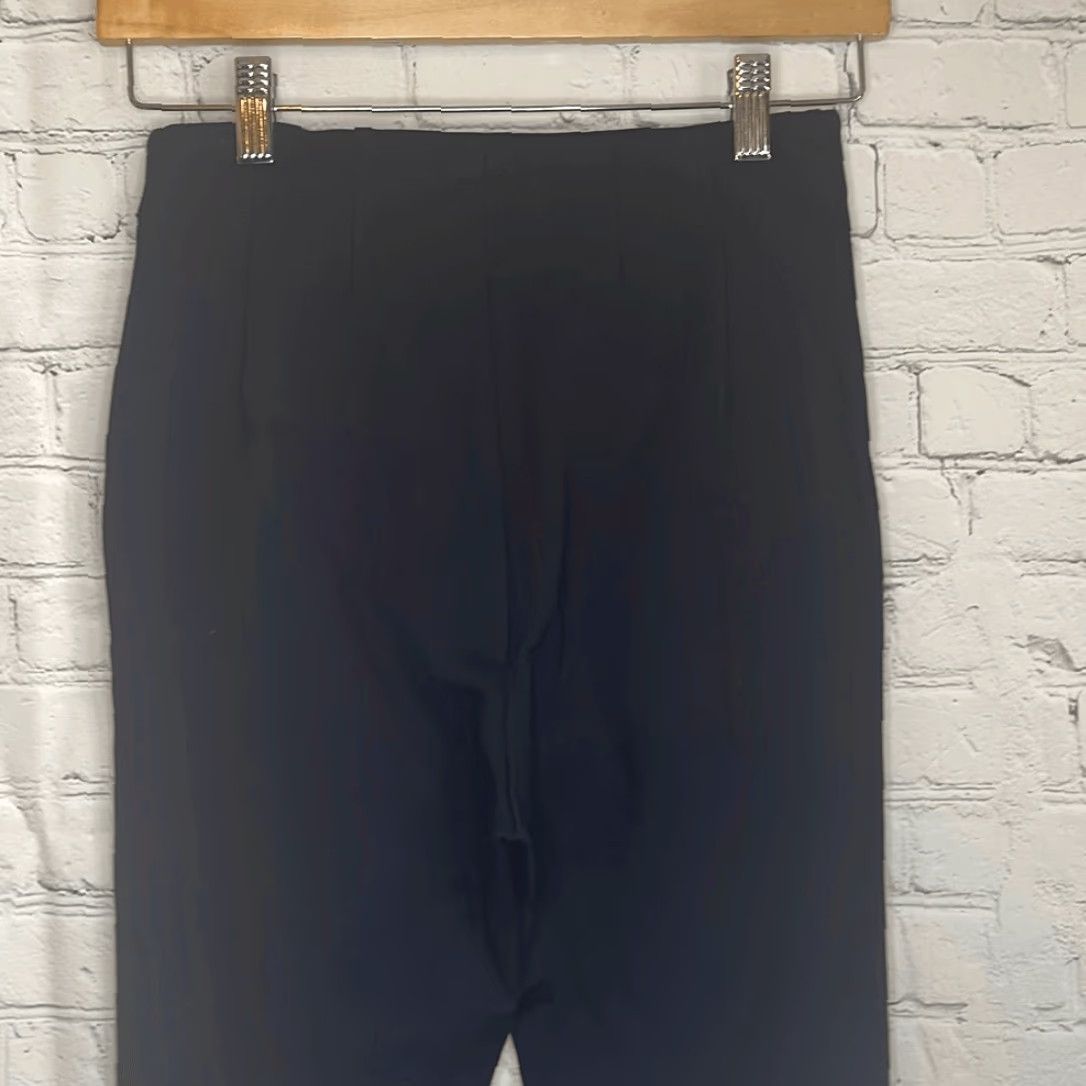Free People Free People Women’s Black Stretch Yoga Style Dress Pants size 2 Women Pants Black Size 26" / US 2 / IT 38 - 3 Thumbnail