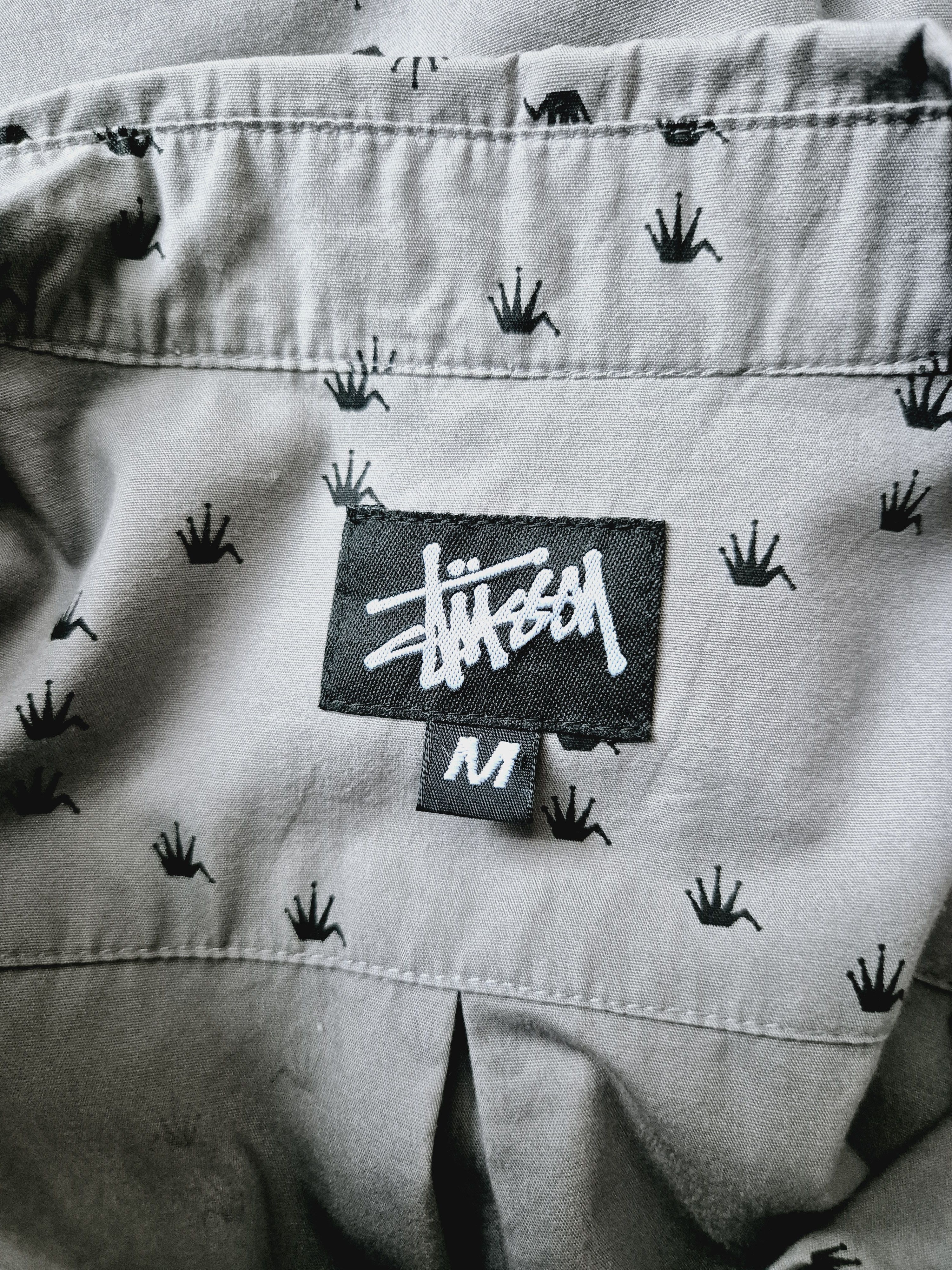 Stussy Stussy Crown Monogram Shirt Size US M / EU 48-50 / 2 - 4 Thumbnail