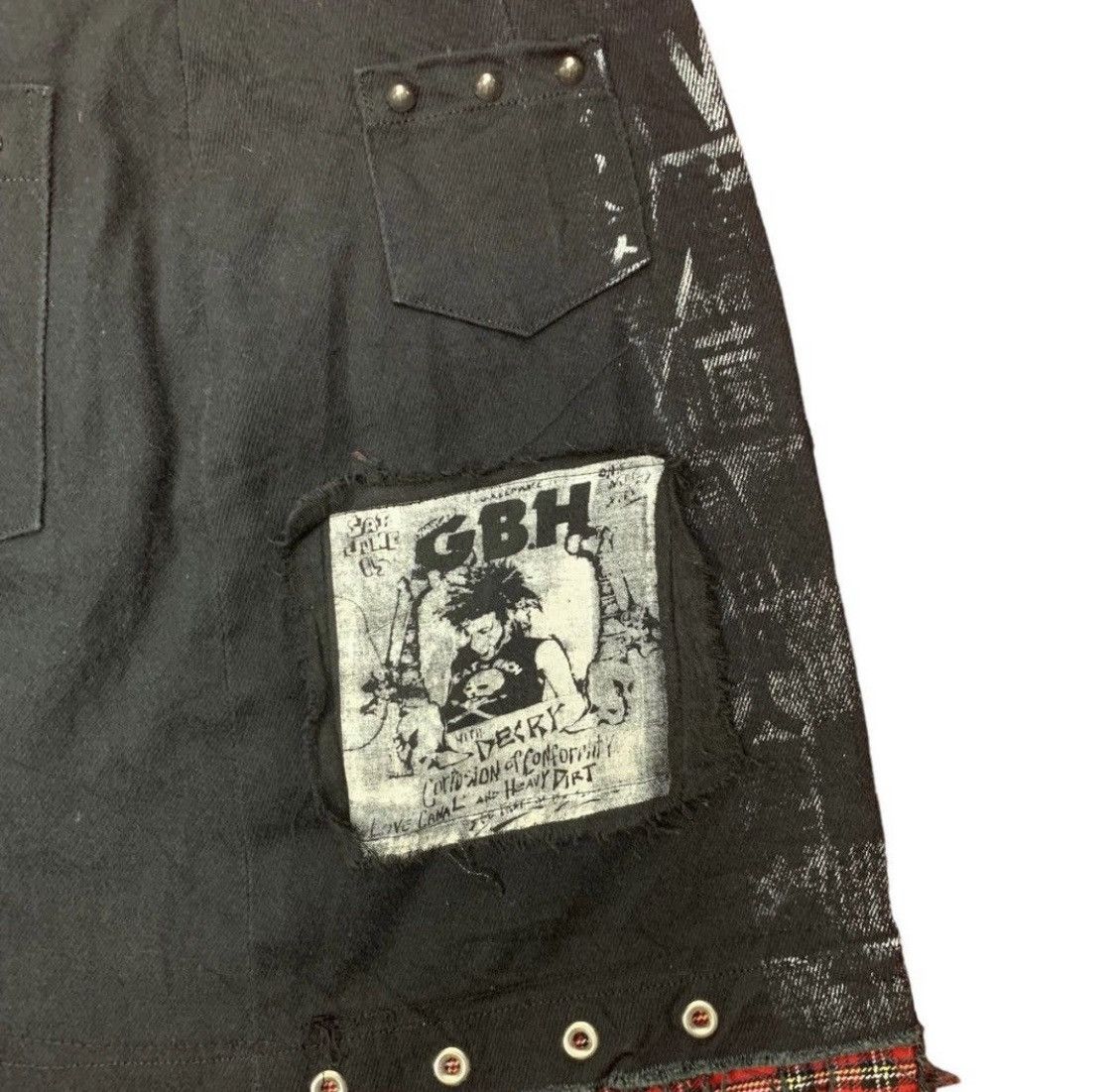 Japanese Brand × Seditionaries Japanese Brand Seditionaries God Save The Queen Mini Skirt Size 25" / US 0 / IT 36 - 6 Thumbnail