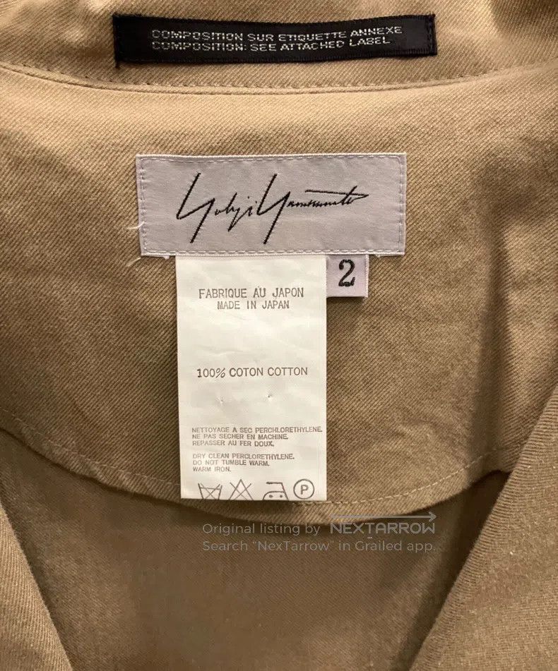 Yohji Yamamoto Yohji Yamamoto Unbuttoned suit jacket Size US M / EU 48-50 / 2 - 3 Thumbnail