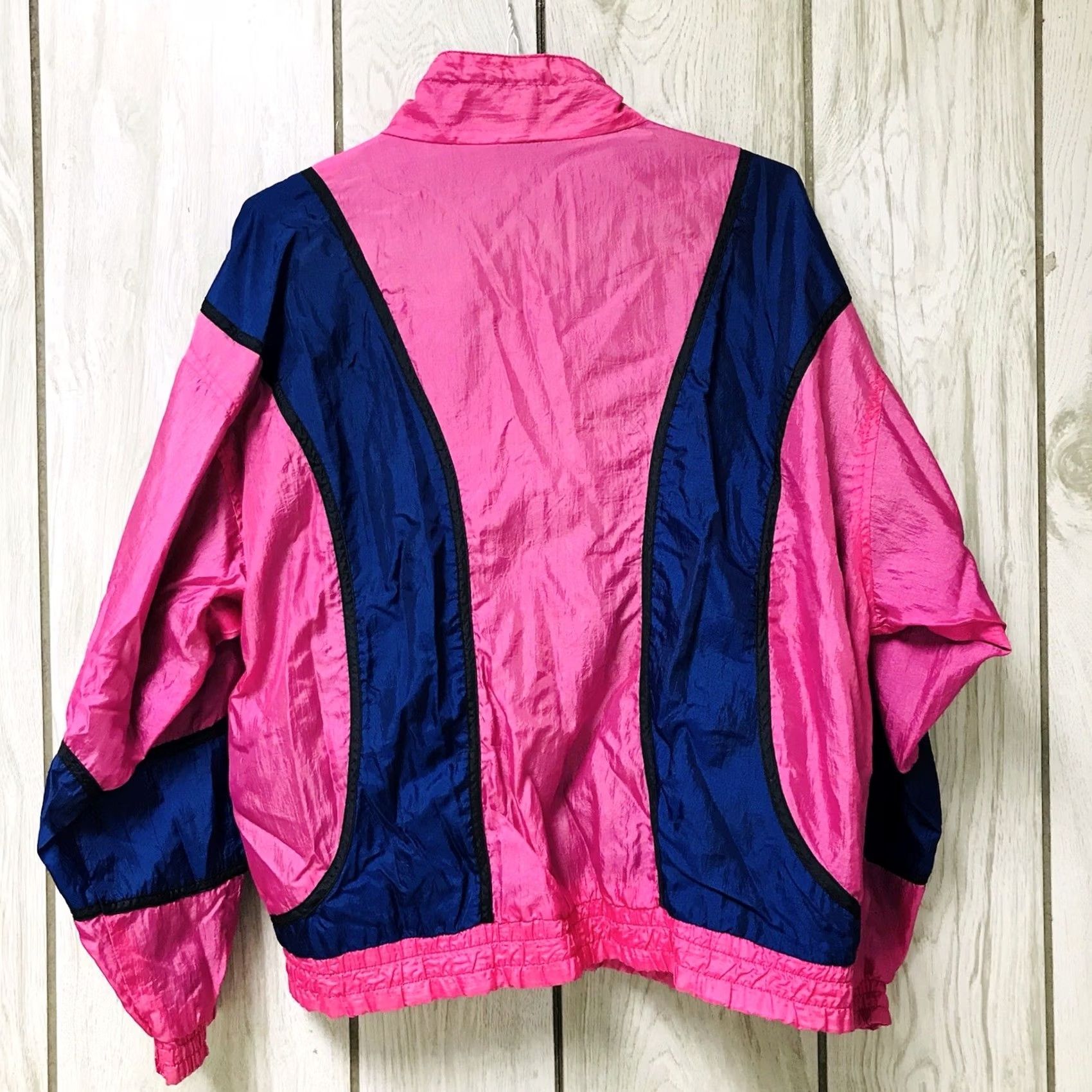 Athletic Works VINTAGE Athletic Works Women Windbreaker Jacket XL Size XL / US 12-14 / IT 48-50 - 2 Thumbnail