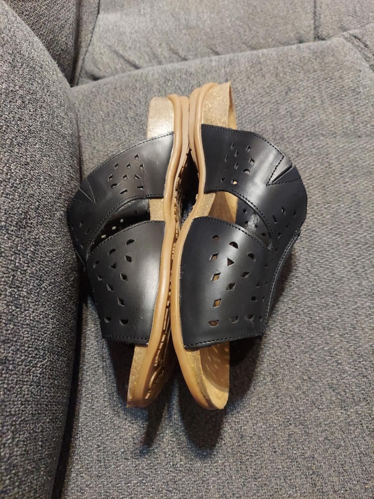 Other Propet Fionna Women’s Black Leather Sandals Size 10 W Size US 10 / IT 40 - 6 Thumbnail