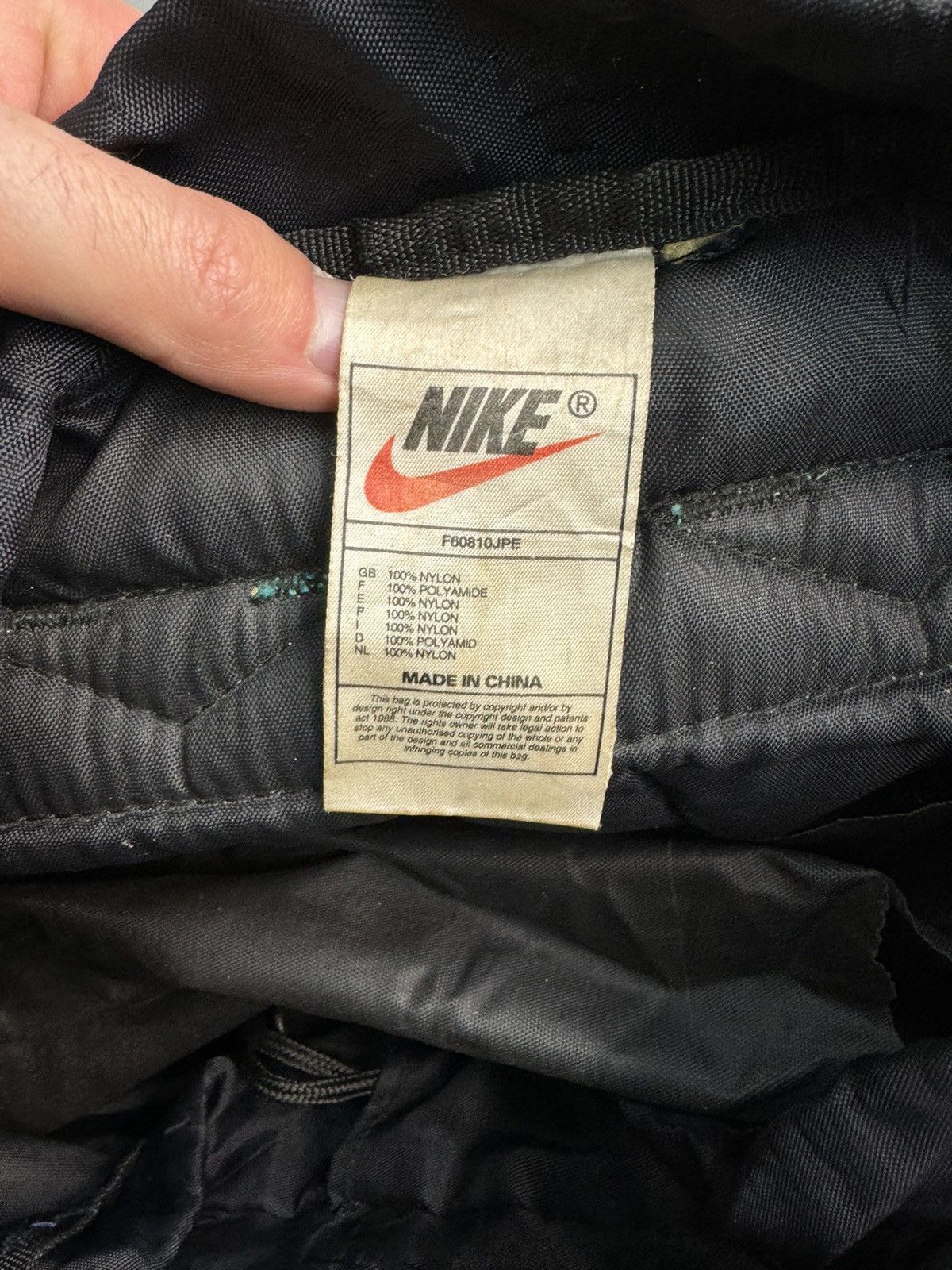 Nike Nike Vintage Late 1980s BackPack Bag Size ONE SIZE - 8 Thumbnail