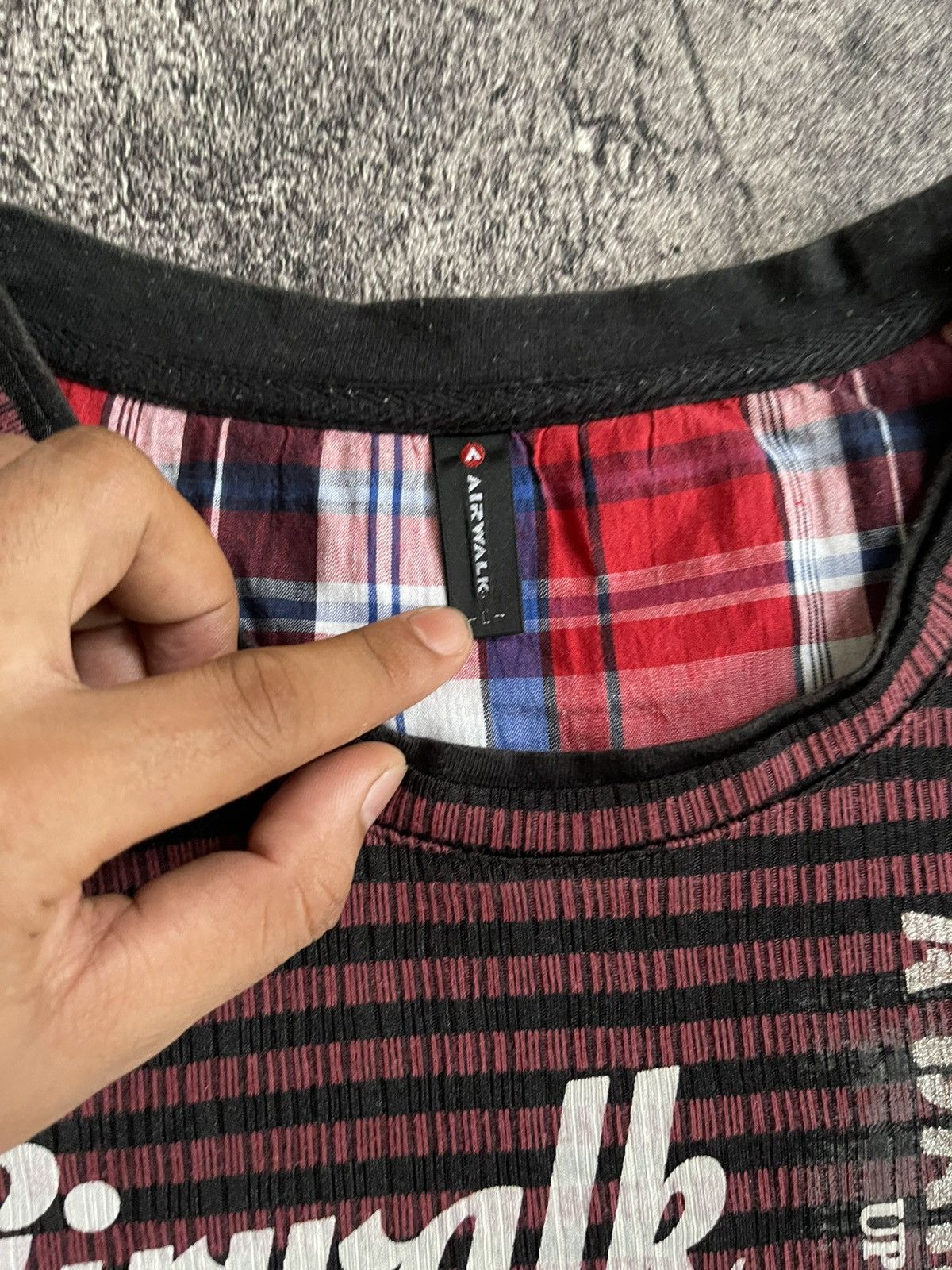 Airwalk Air walk ifsixwasnine y2k stripe tshirt Size US L / EU 52-54 / 3 - 5 Thumbnail