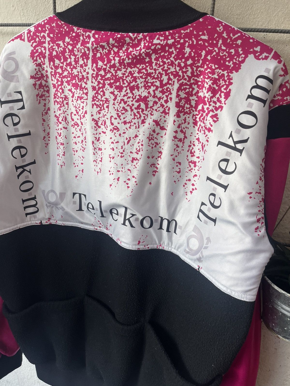 Other Biemme x Team Telekom Vintage Fleece Bomber Jacket Size US XXL / EU 58 / 5 - 10 Thumbnail
