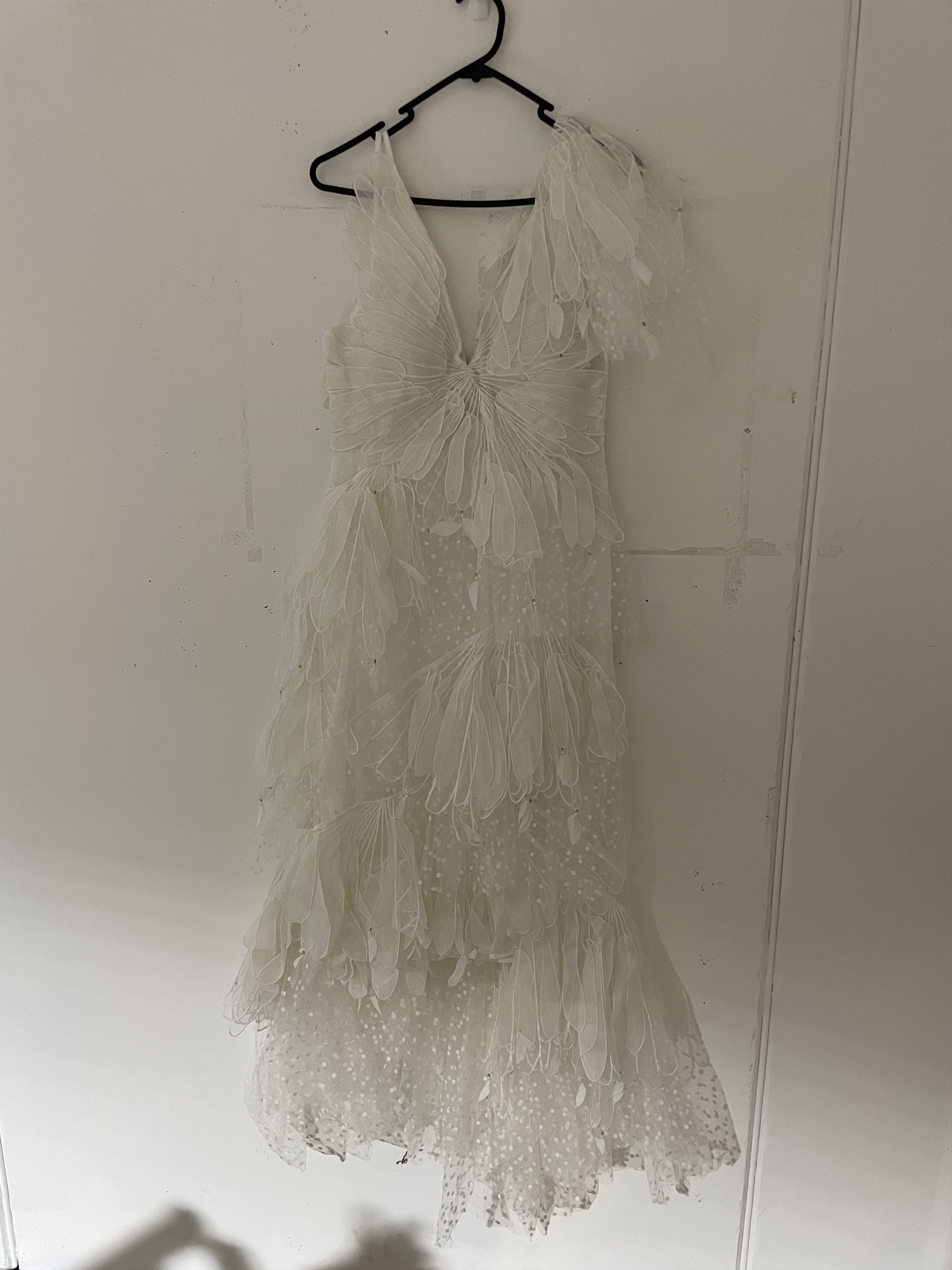 Zimmermann Rhythmic Fluted Gown Grailed