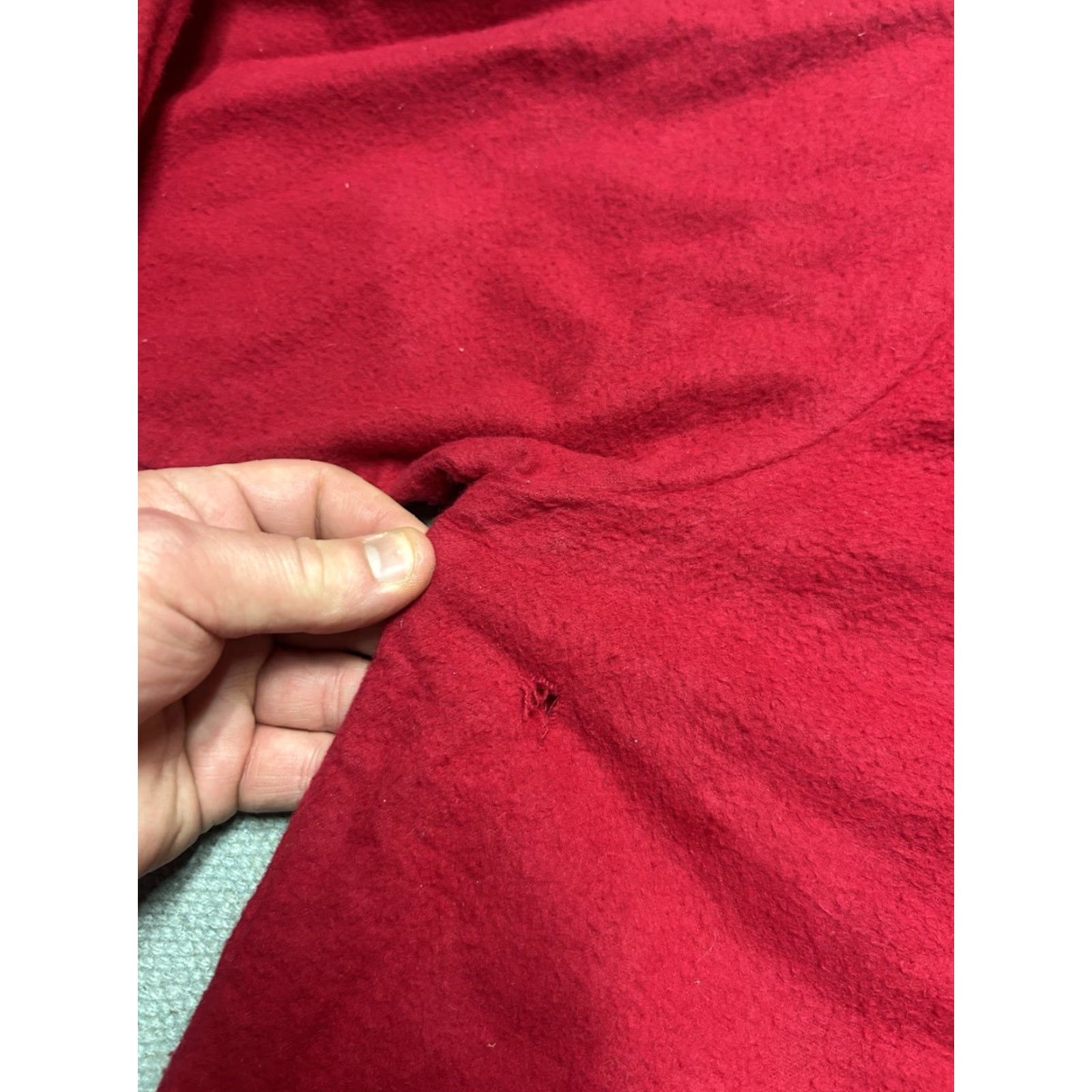 Vintage VINTAGE Wear Guard Button-Up Shirt - Red Cotton Long Sleeve Workwear 2XL/XXL Men Clothing Size US XXL / EU 58 / 5 - 3 Thumbnail