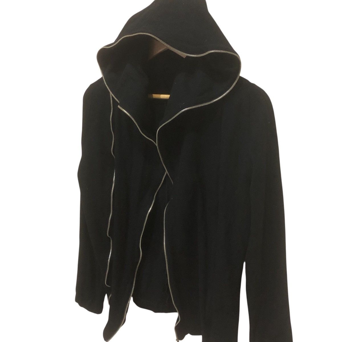 Issey Miyake × Vintage Vintage Issey Miyake Double Zip Hodie Sweater Size US M / EU 48-50 / 2 - 3 Thumbnail